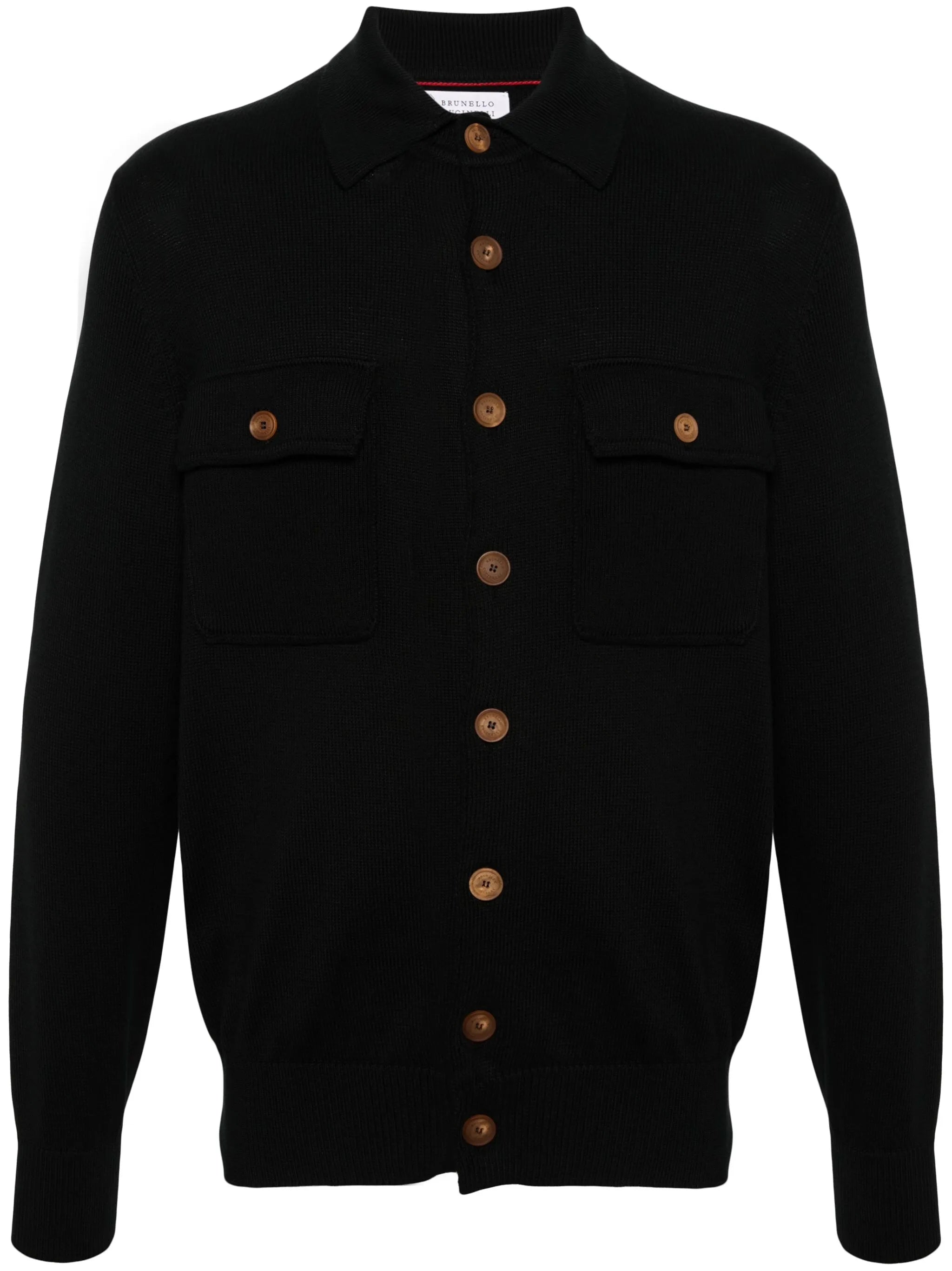 knitted cotton cardigan