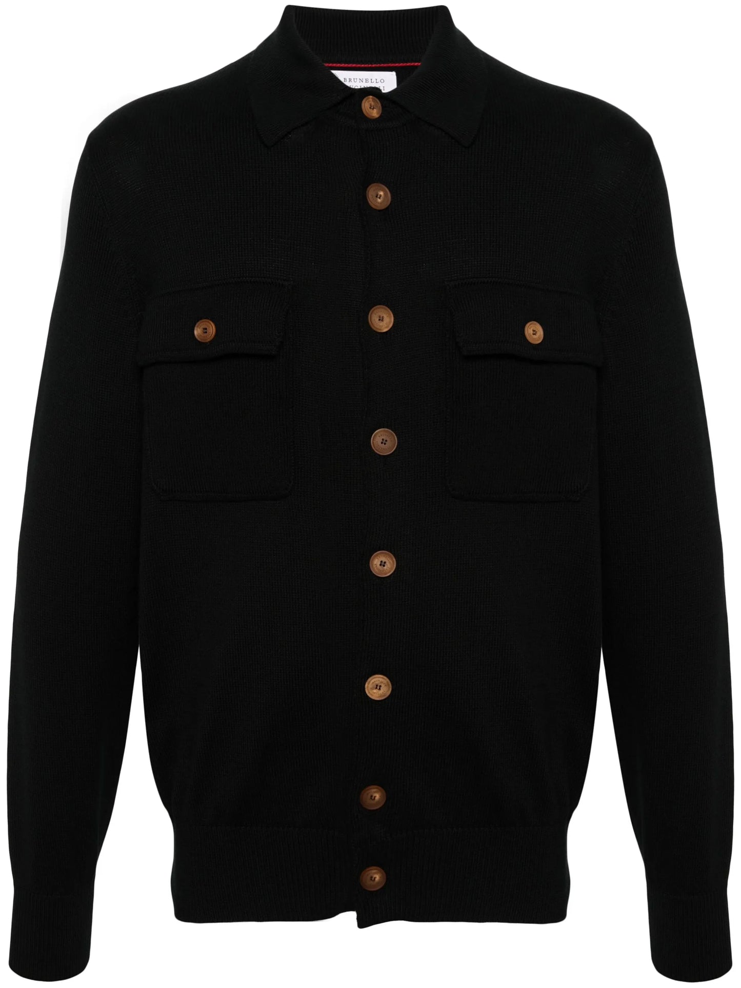 knitted cotton cardigan