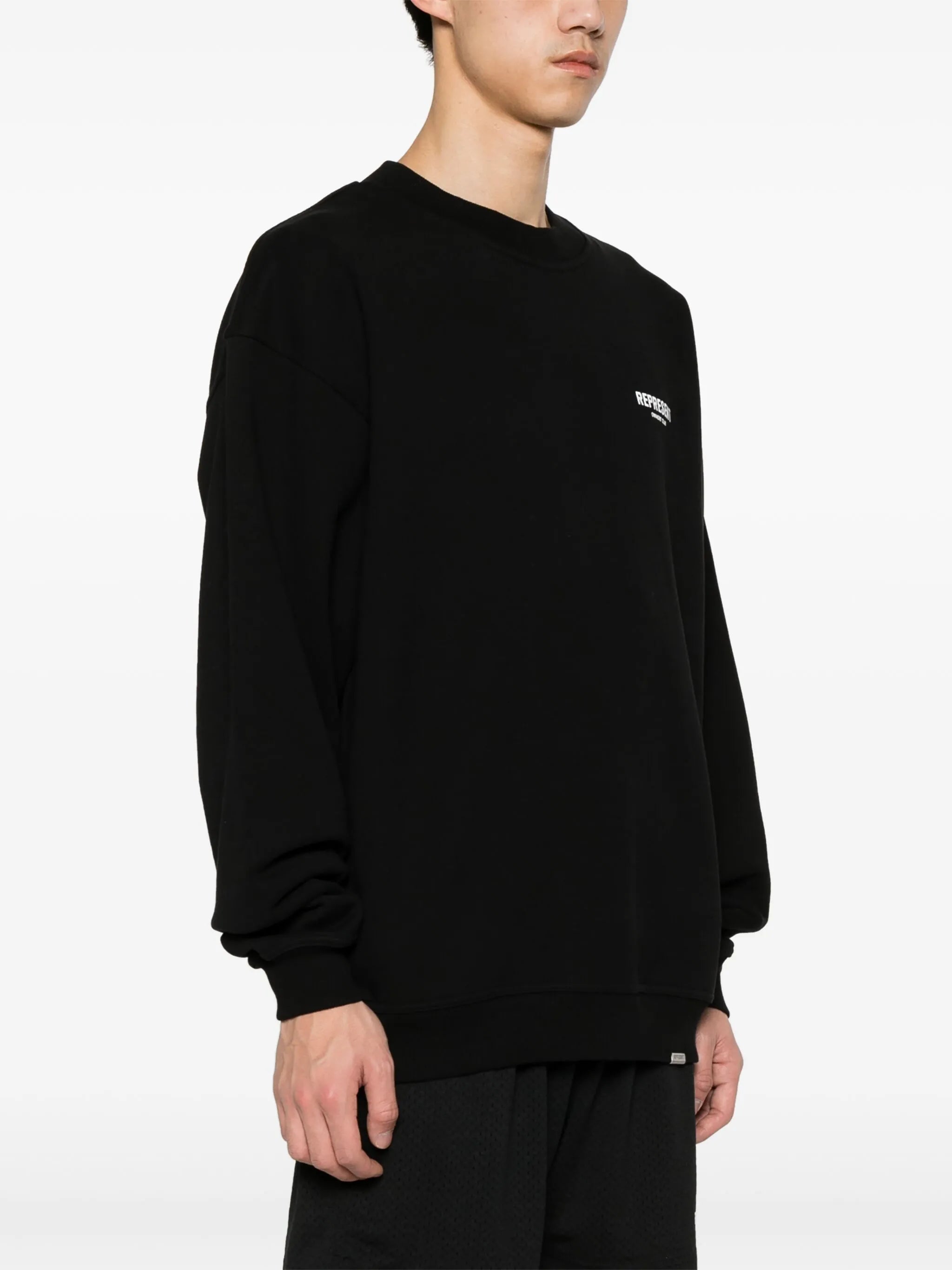 logo-print cotton sweatshirt