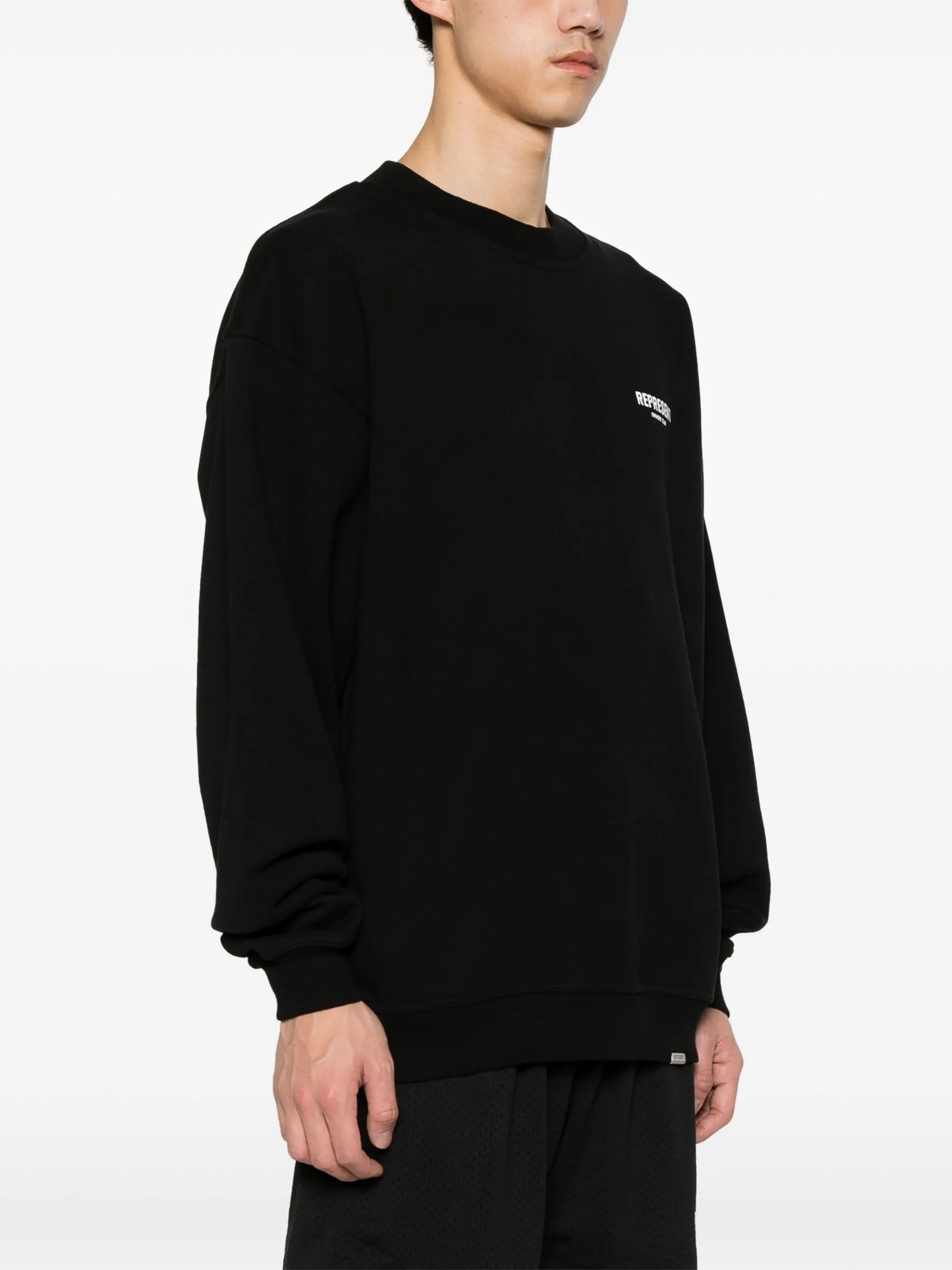 logo-print cotton sweatshirt