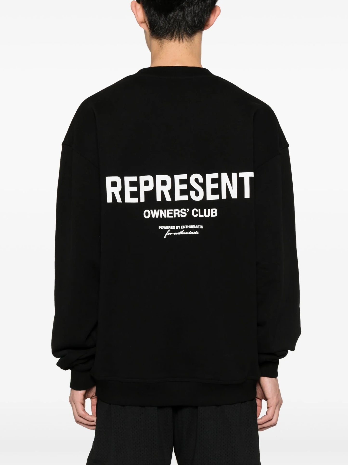 logo-print cotton sweatshirt