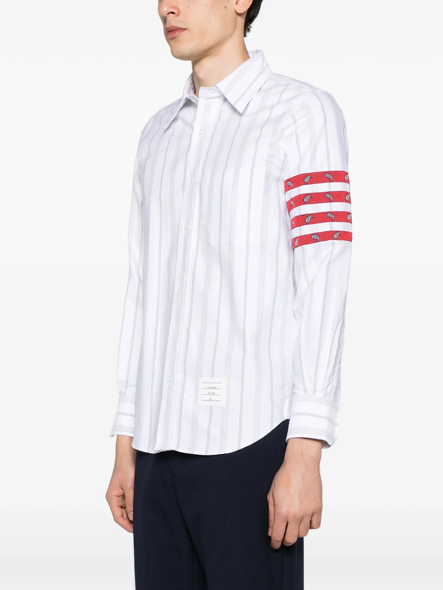 4-Bar striped shirt