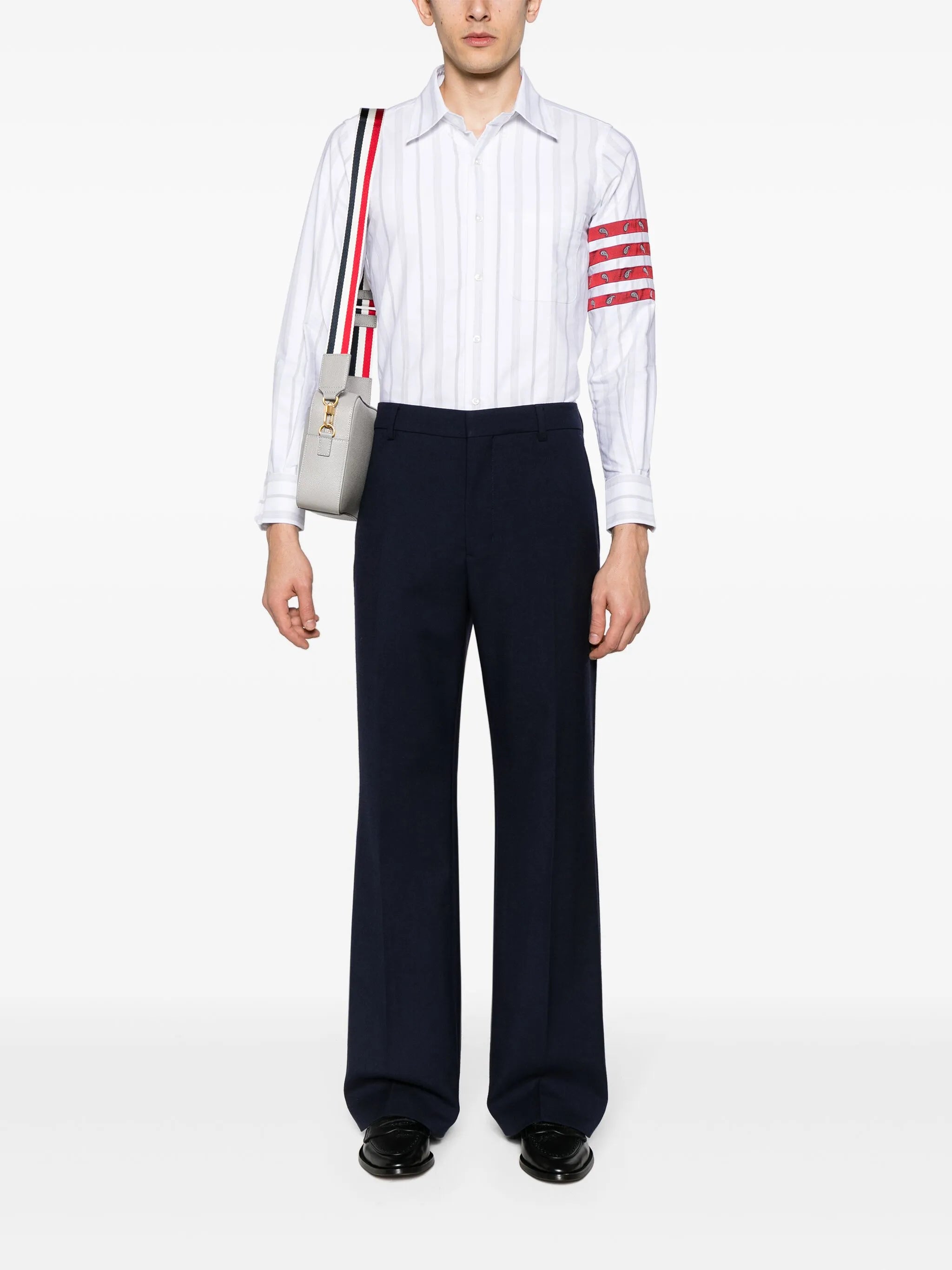 4-Bar striped shirt