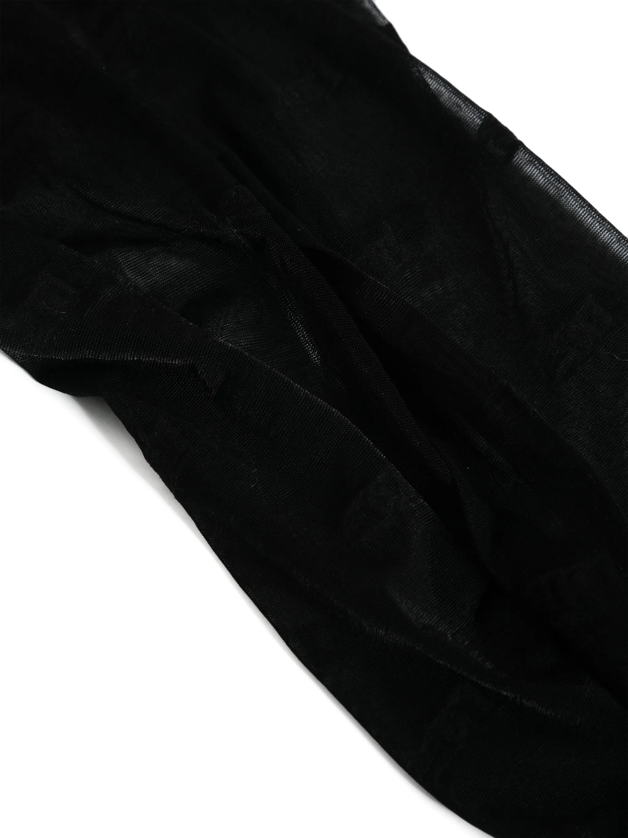 monogram-pattern tights