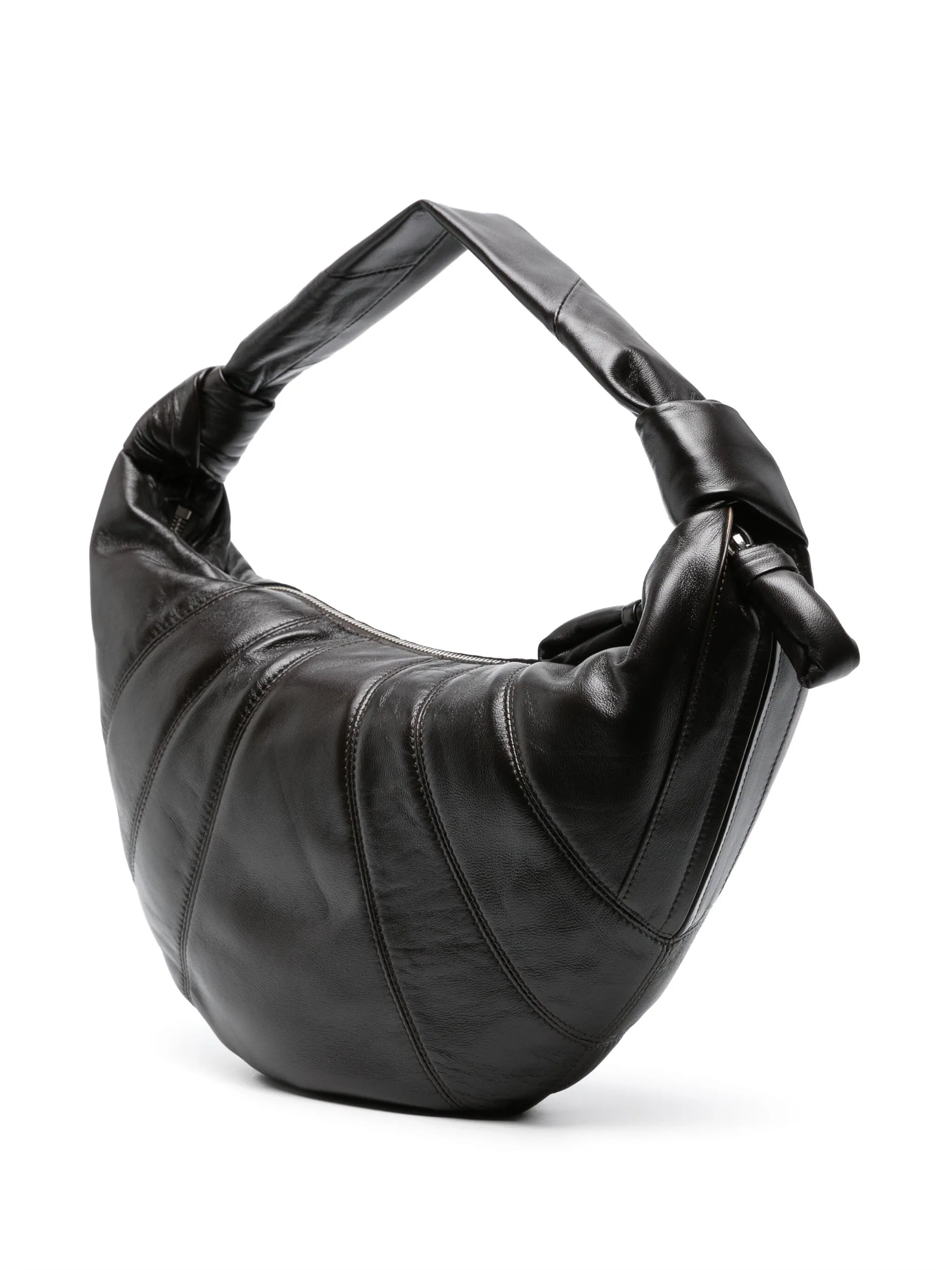 Fortune Croissant leather shoulder bag