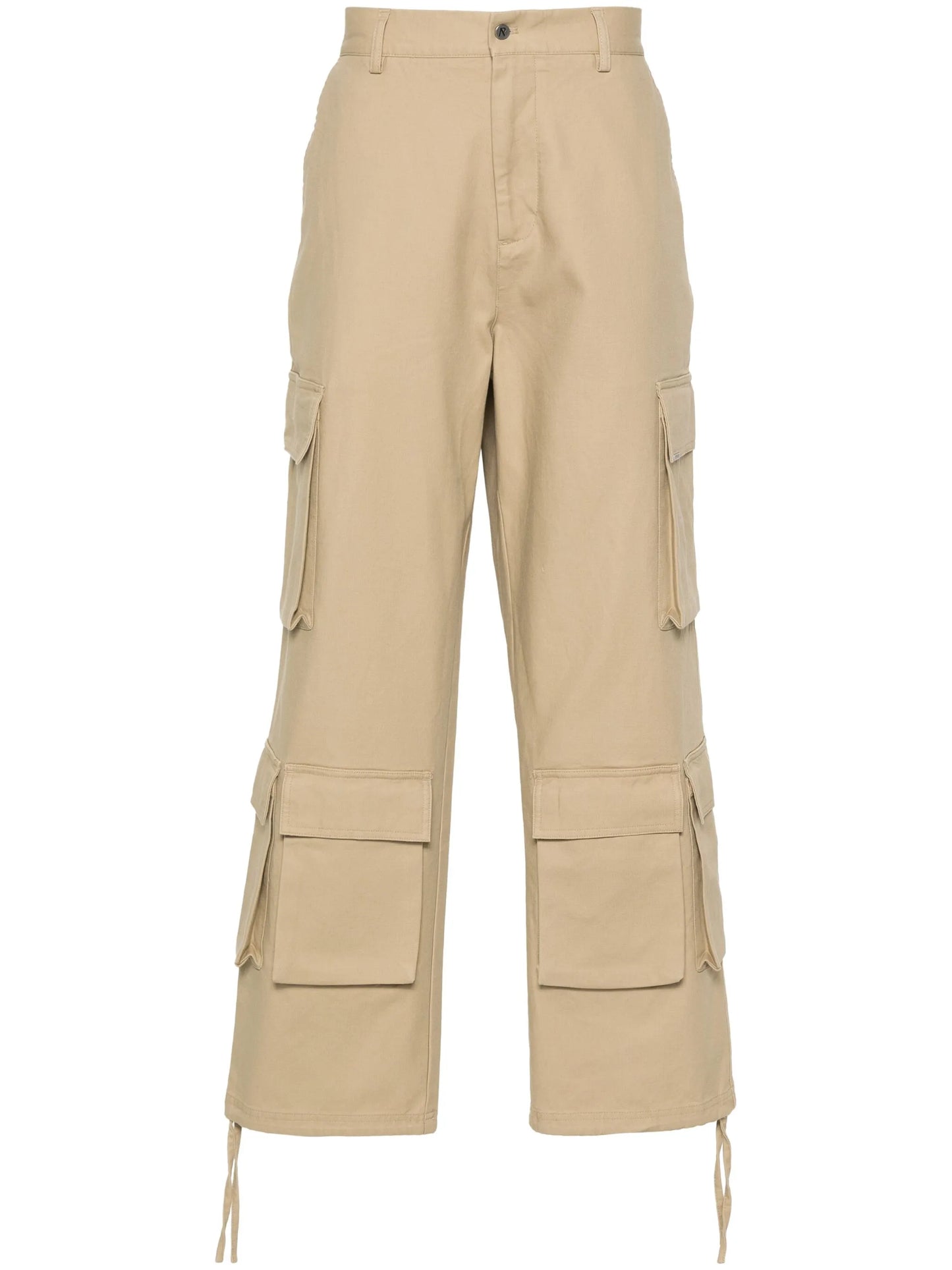 logo-plaque cargo trousers
