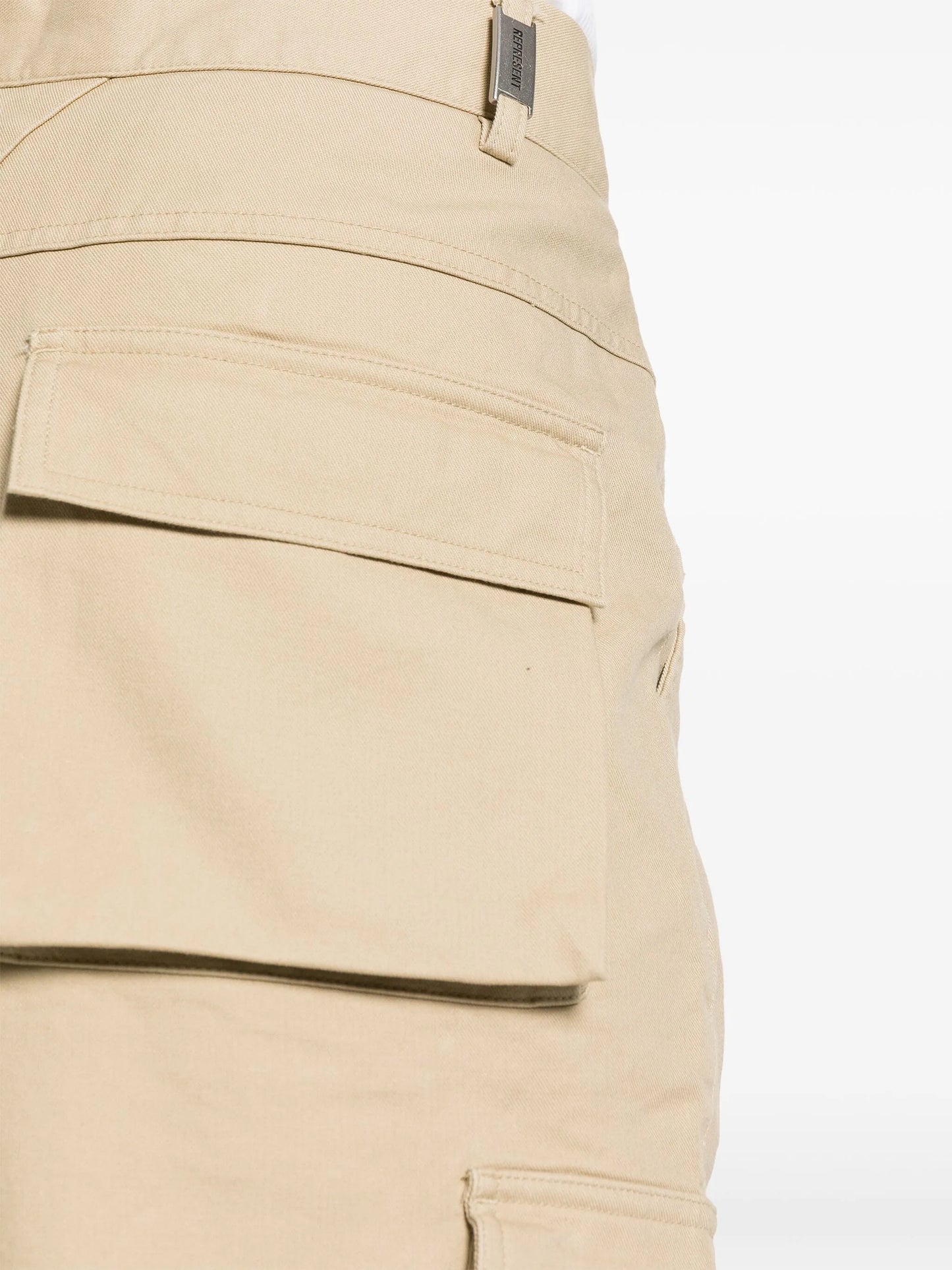 logo-plaque cargo trousers