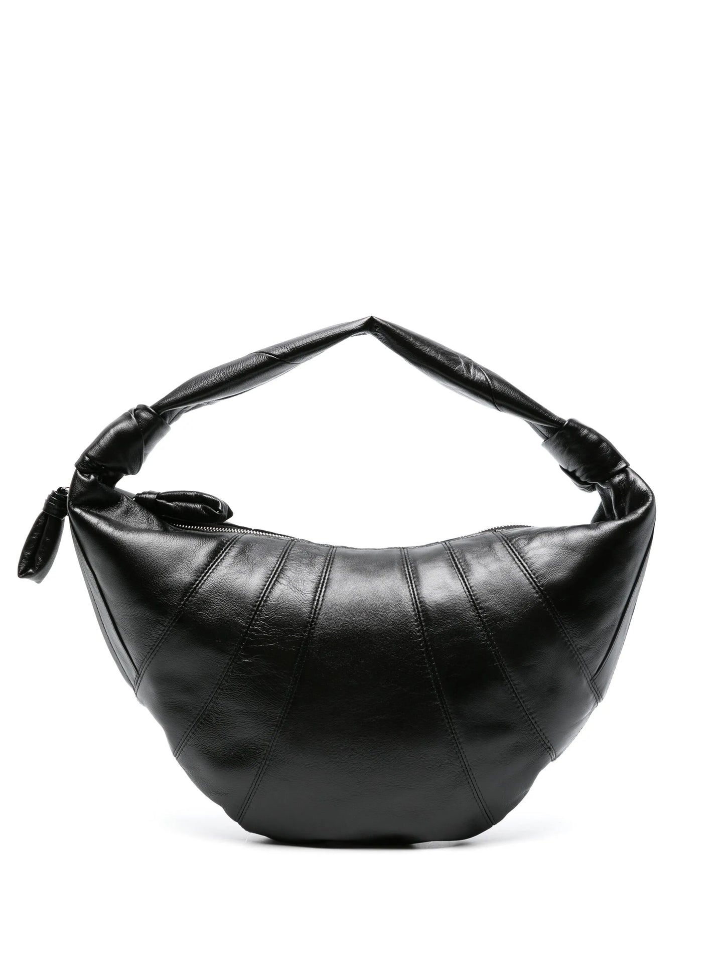 large Croissant leather shoulder bag