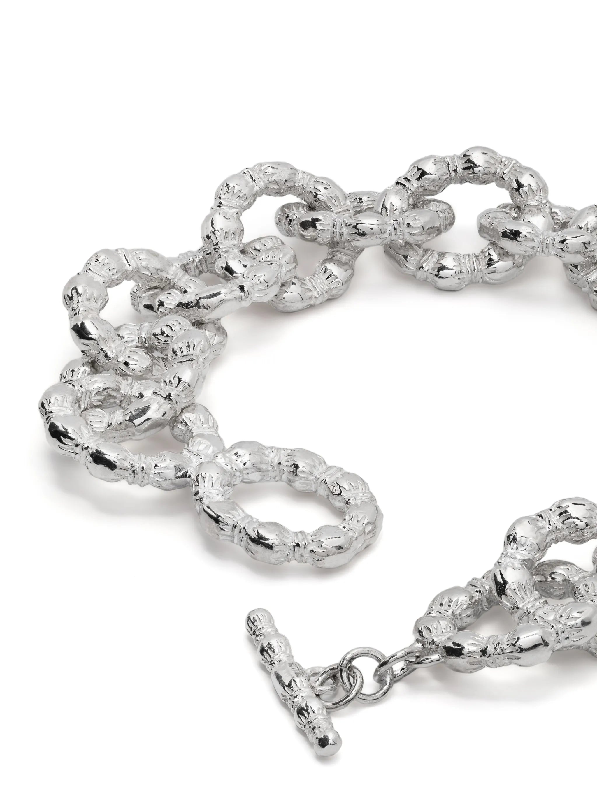 Nature Knows Best oversize-chain bracelet