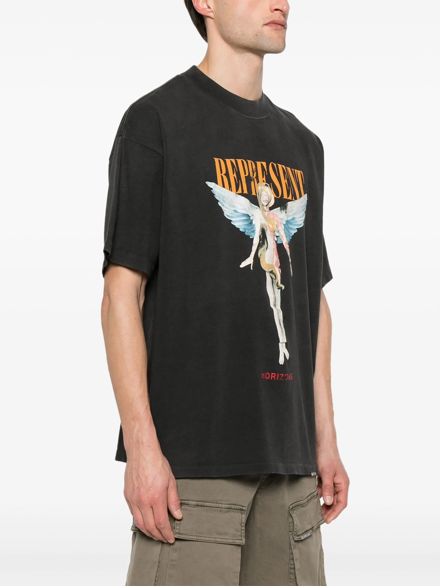 logo-print cotton T-shirt