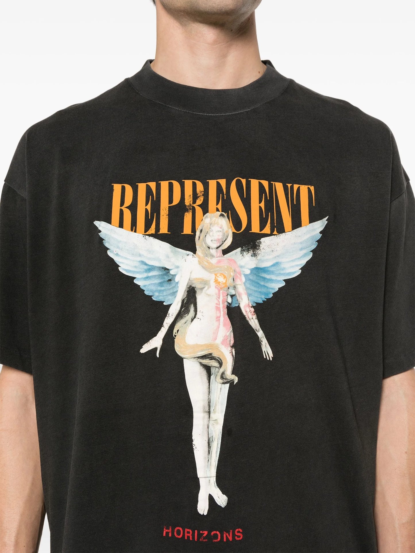 logo-print cotton T-shirt