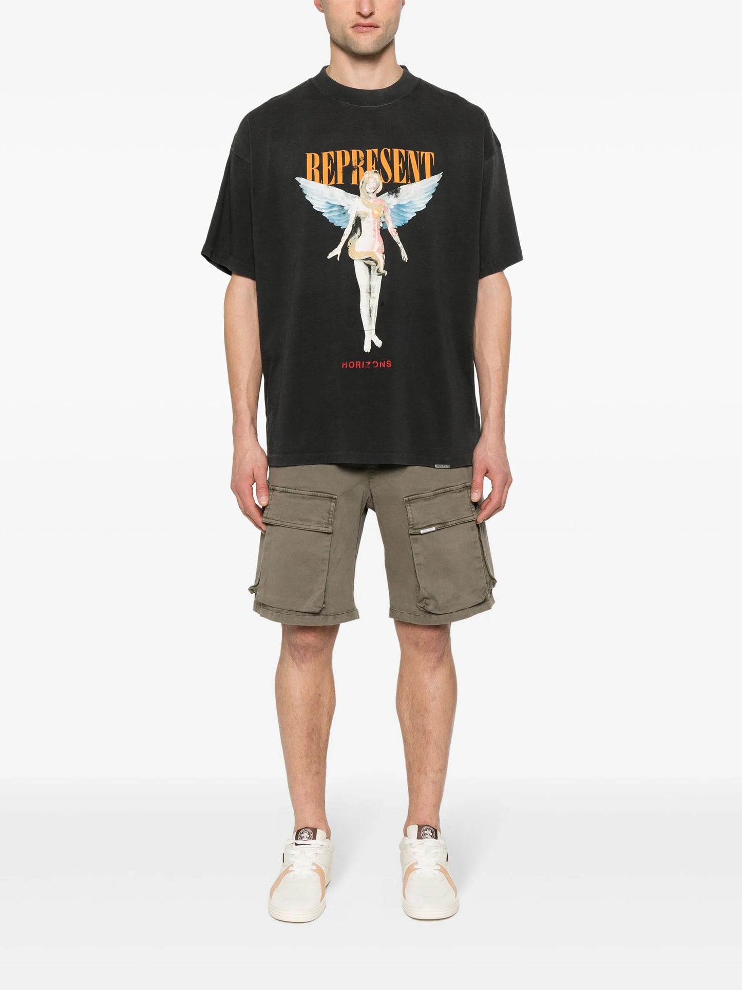 logo-print cotton T-shirt