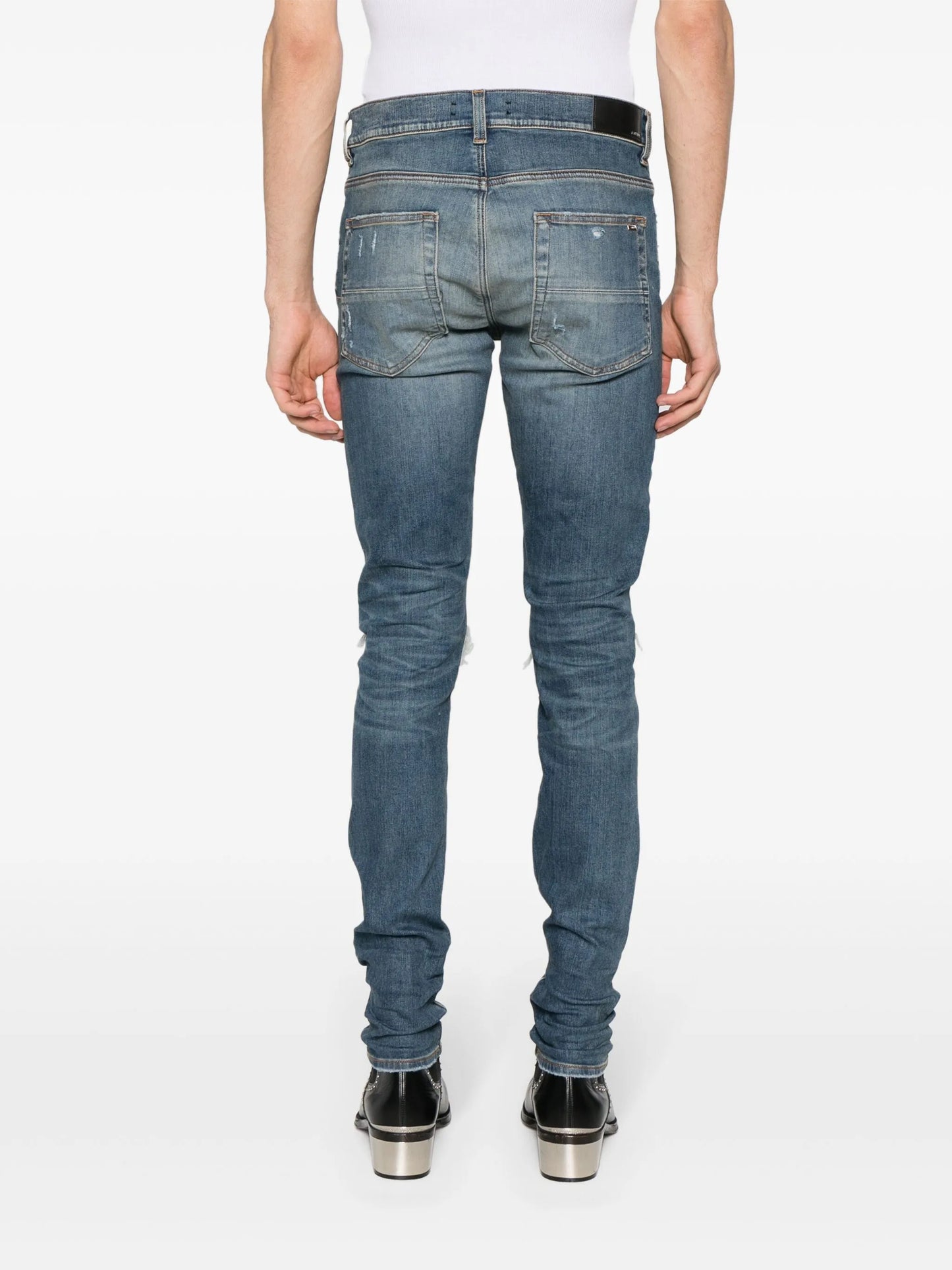 MX1 mid-rise skinny jeans