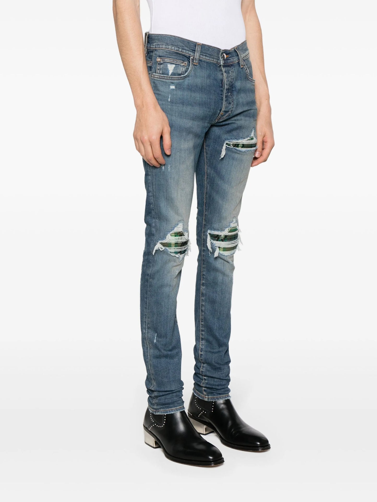 MX1 mid-rise skinny jeans