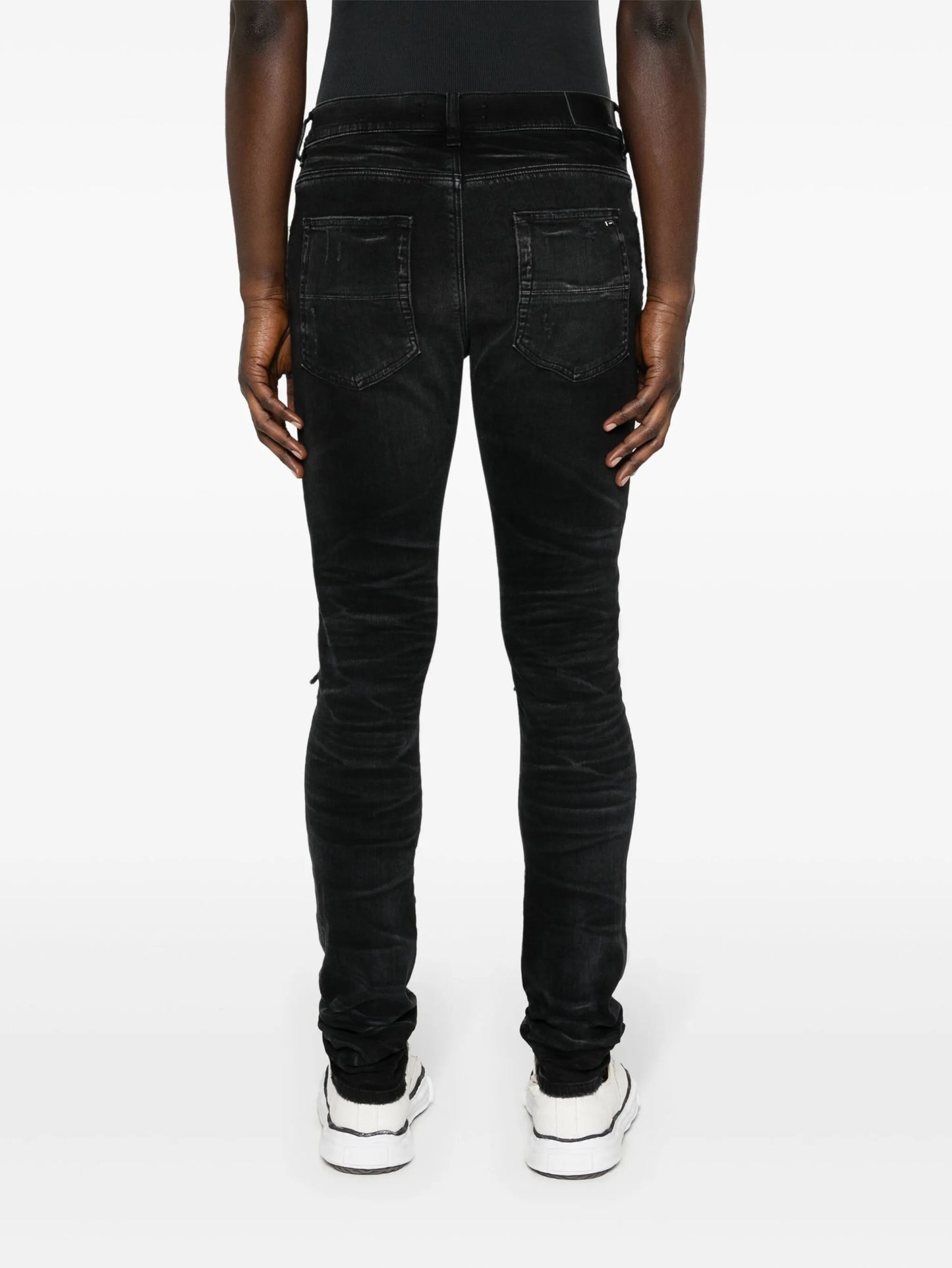Plaid MX1 mid-rise skinny jeans