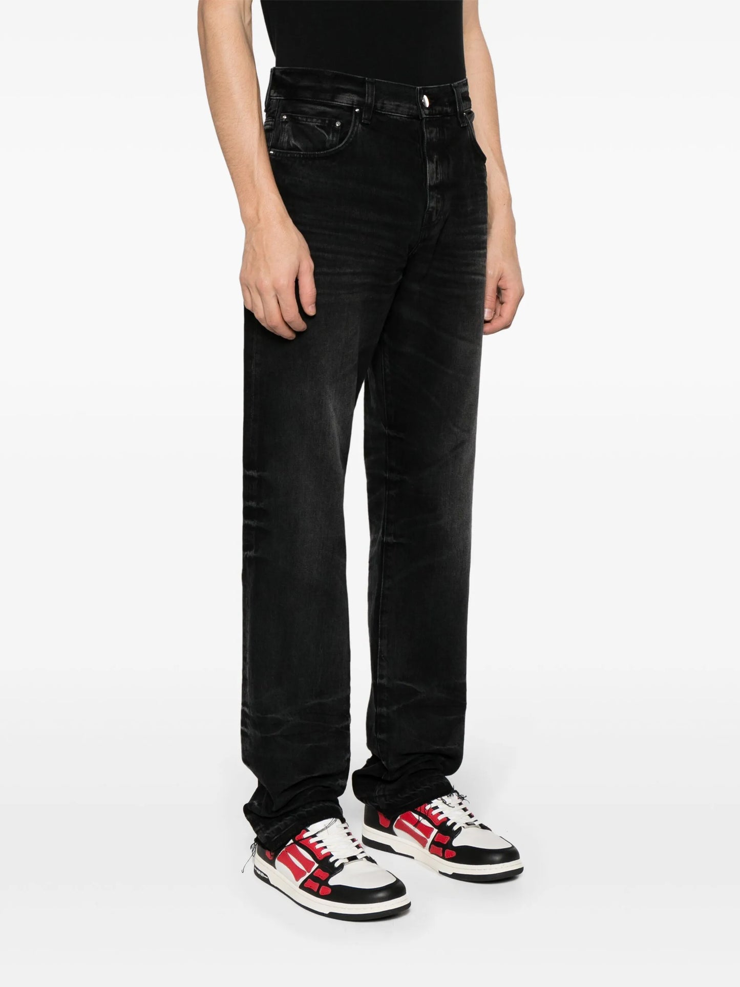 Release Hem straight-leg jeans