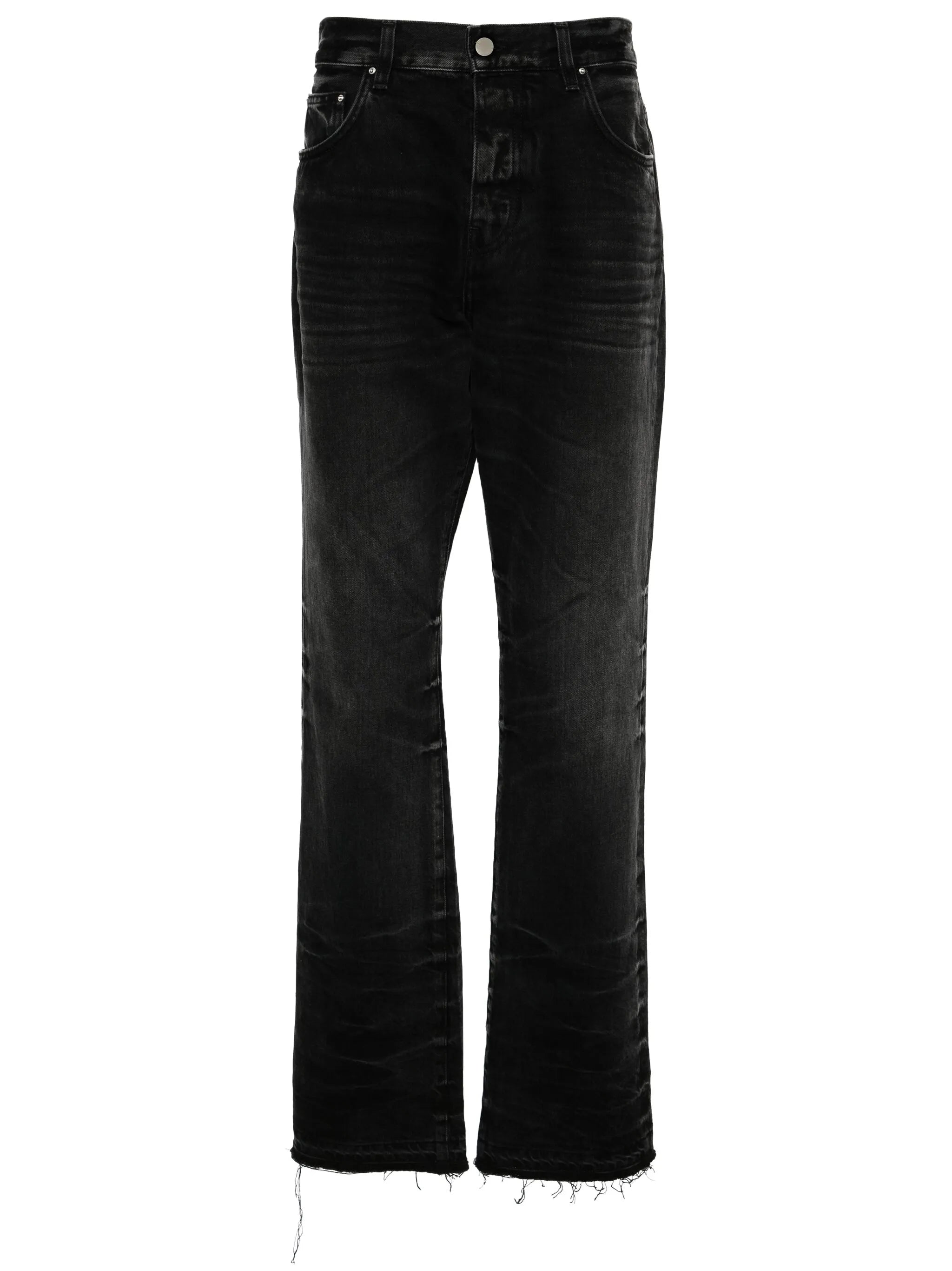 Release Hem straight-leg jeans