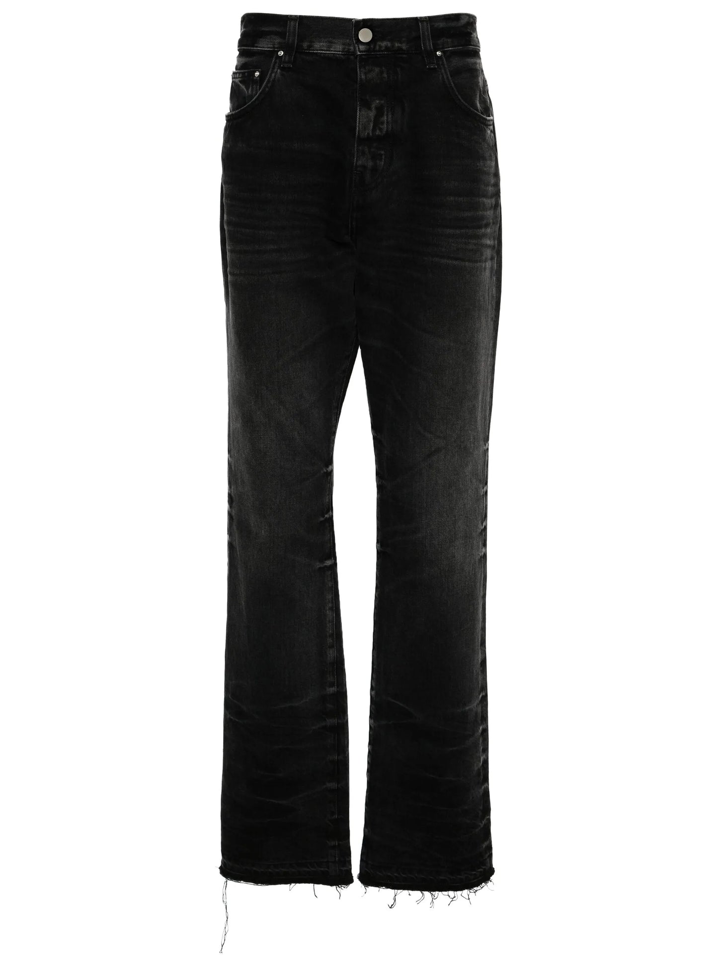 Release Hem straight-leg jeans
