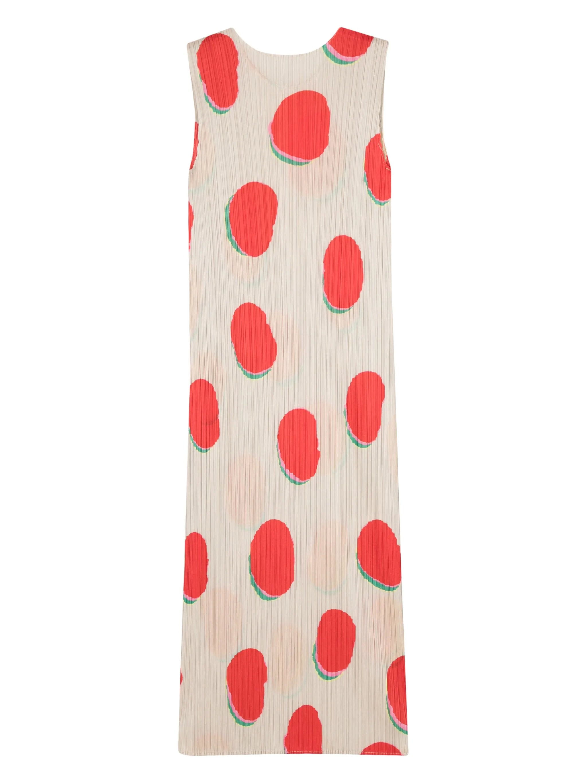Bean dots pleated dress