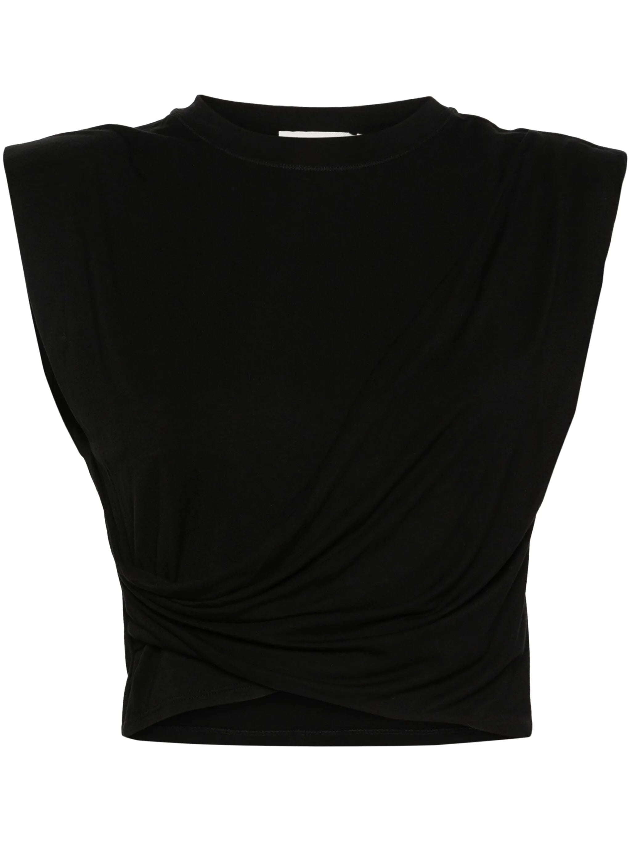 Signature Estelle draped-detail top