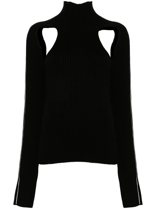 cut-out sweater