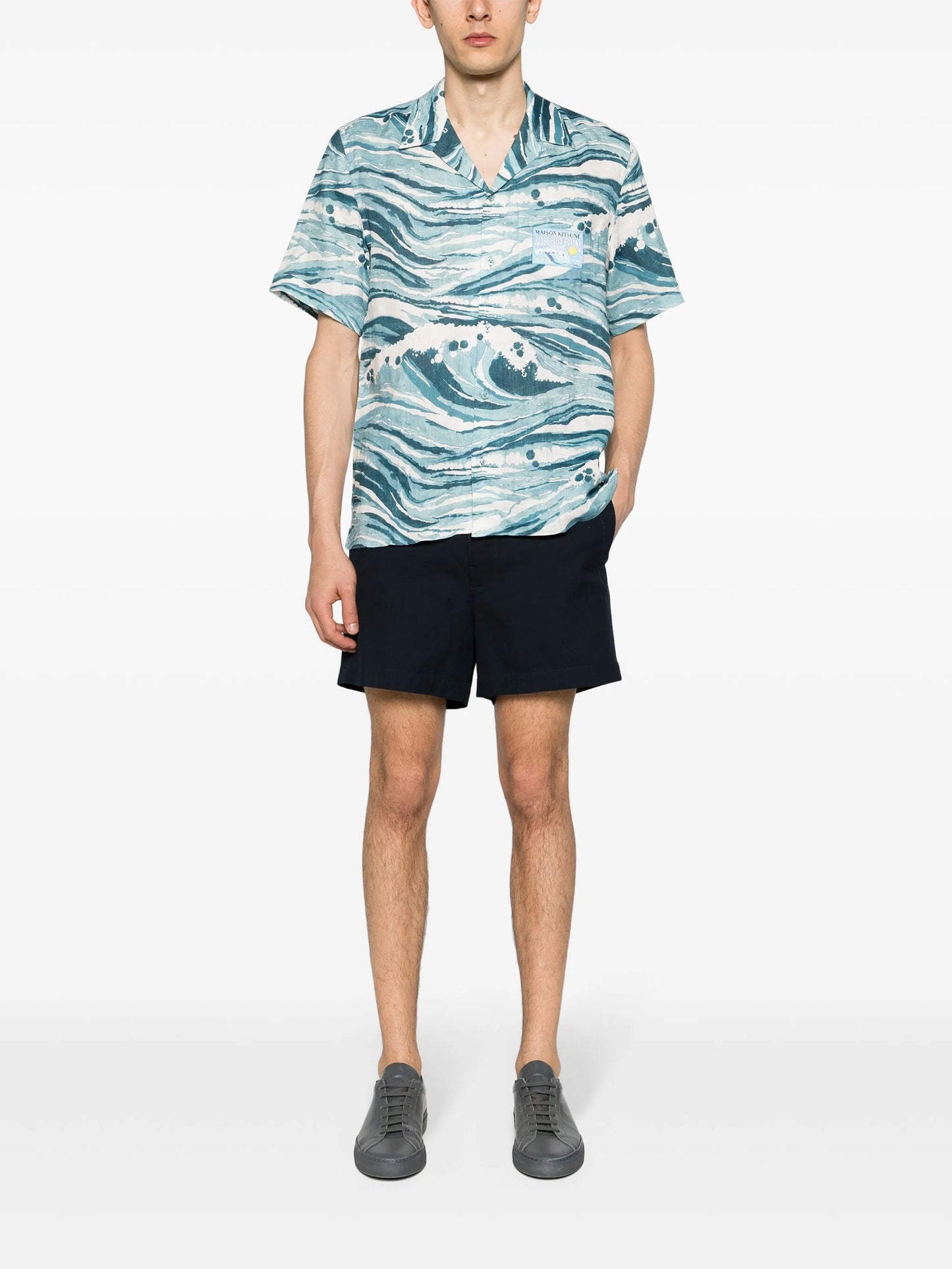 x Vilebrequin Charlie linen shirt