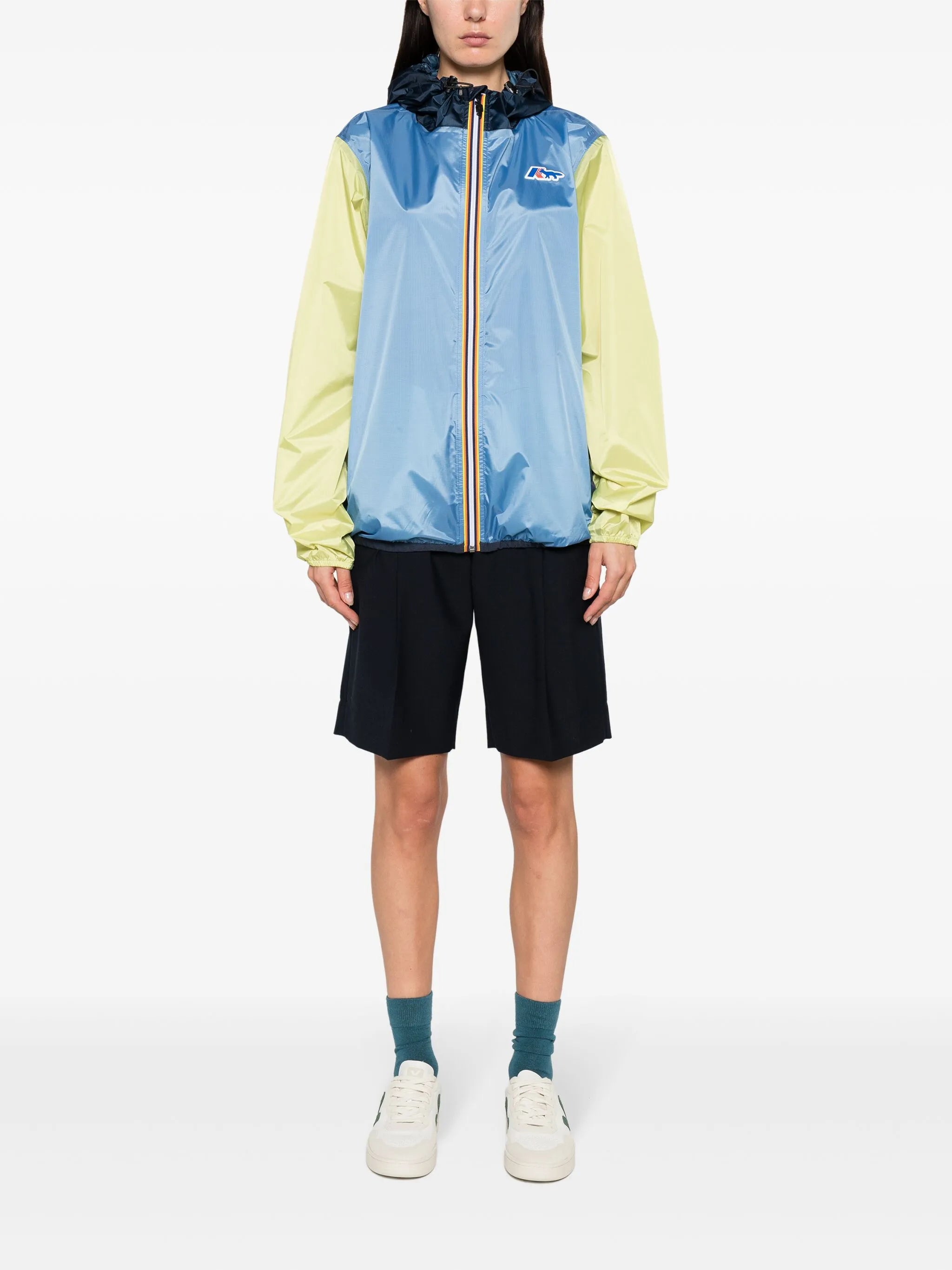 x K-Way Le Vrai 3.0 Claude Block lightweight jacket