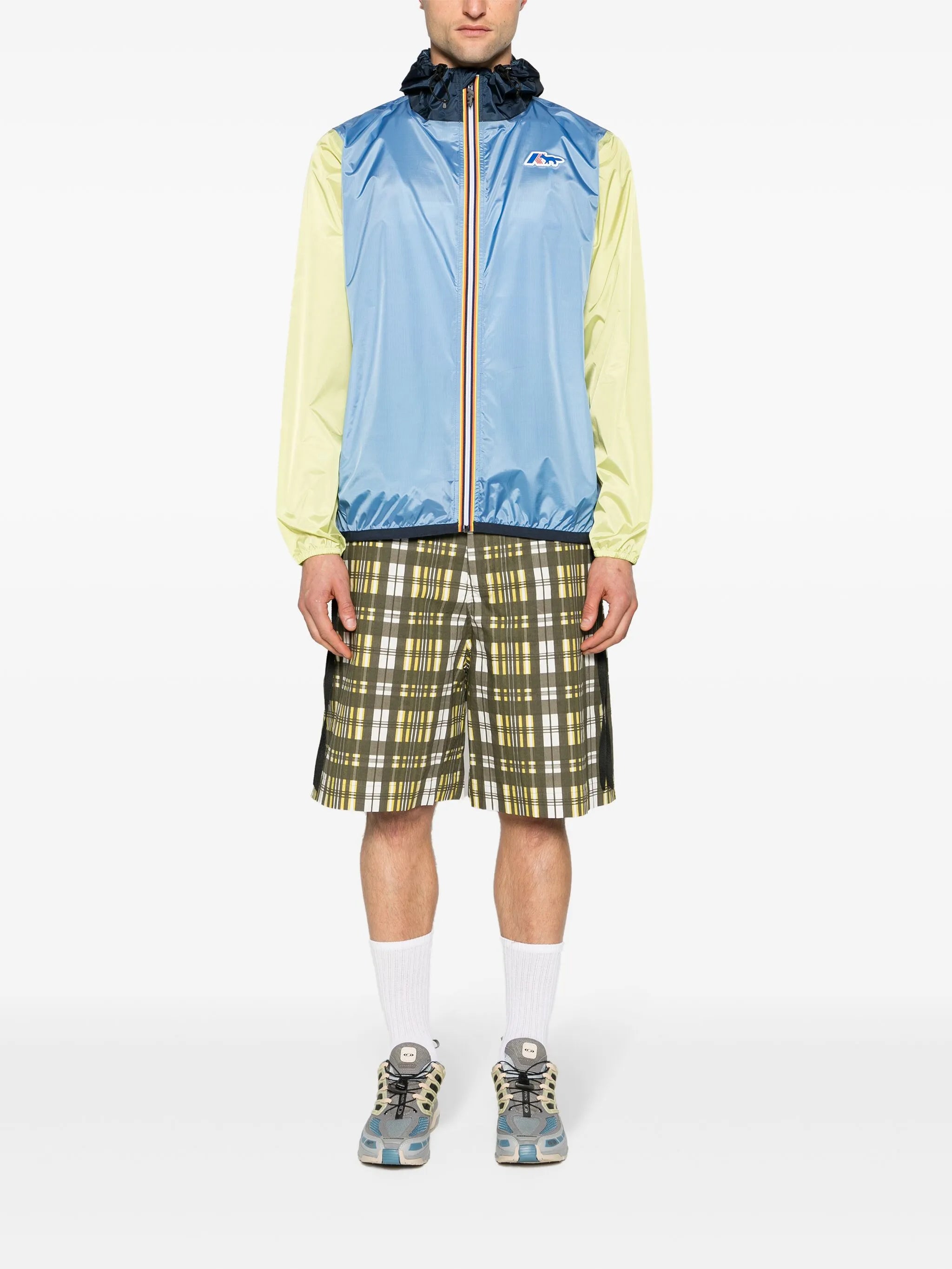 x K-Way Le Vrai 3.0 Claude Block lightweight jacket