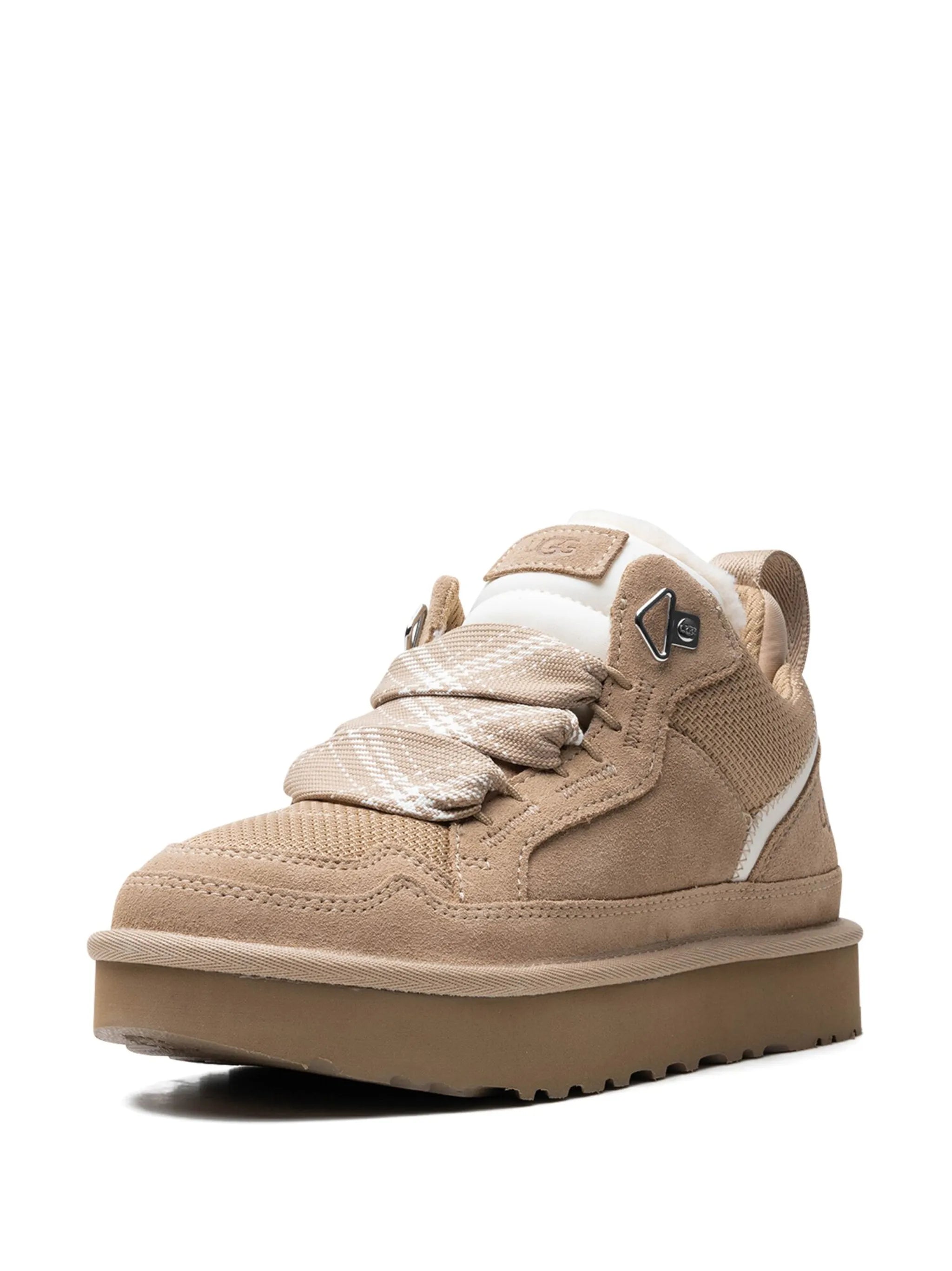 Lowmel suede high-top sneakers