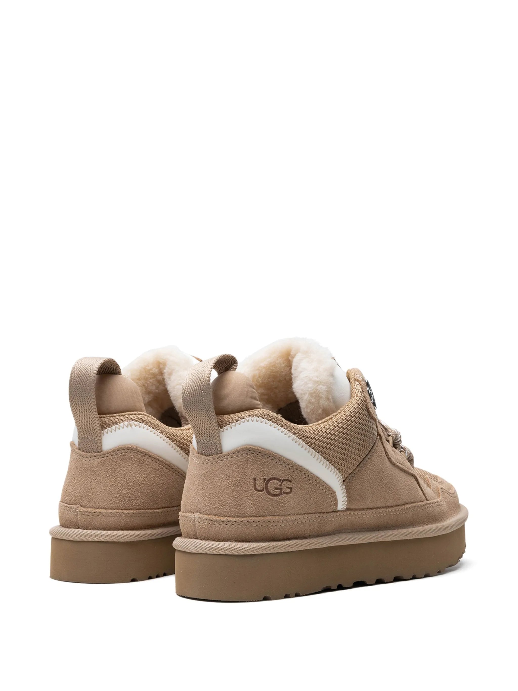 Lowmel suede high-top sneakers