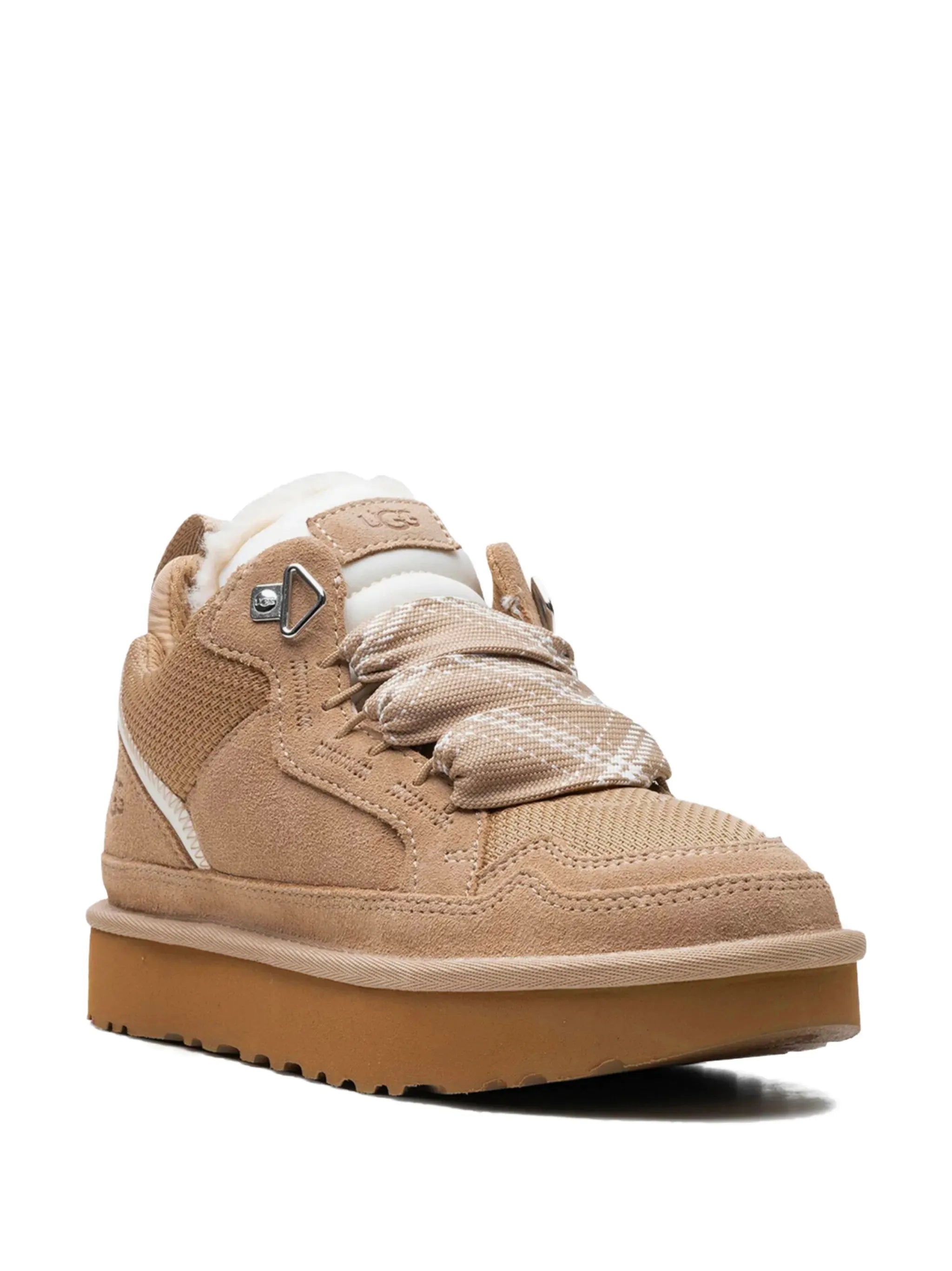 Lowmel suede high-top sneakers