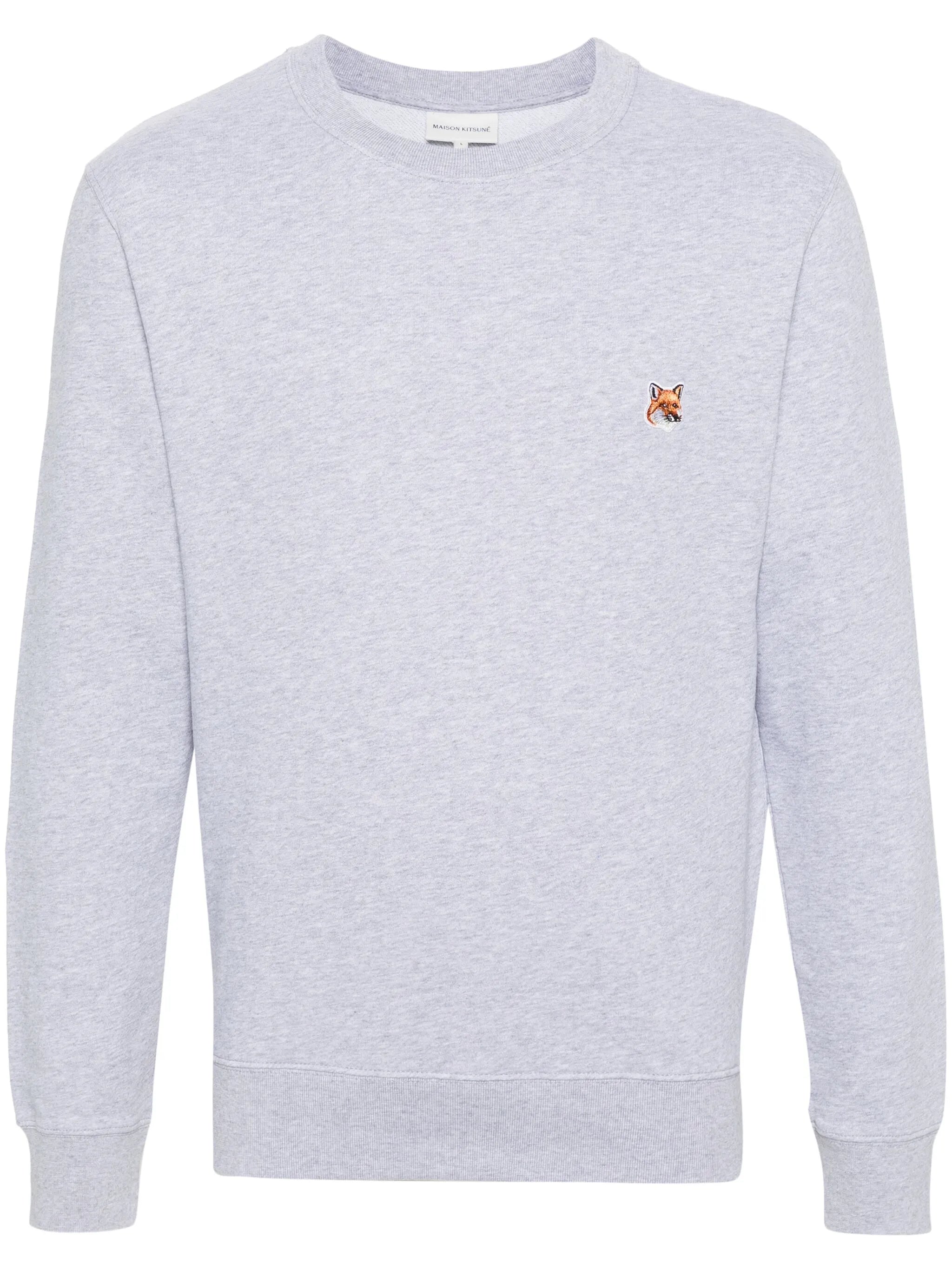 logo-appliqué jersey sweatshirt