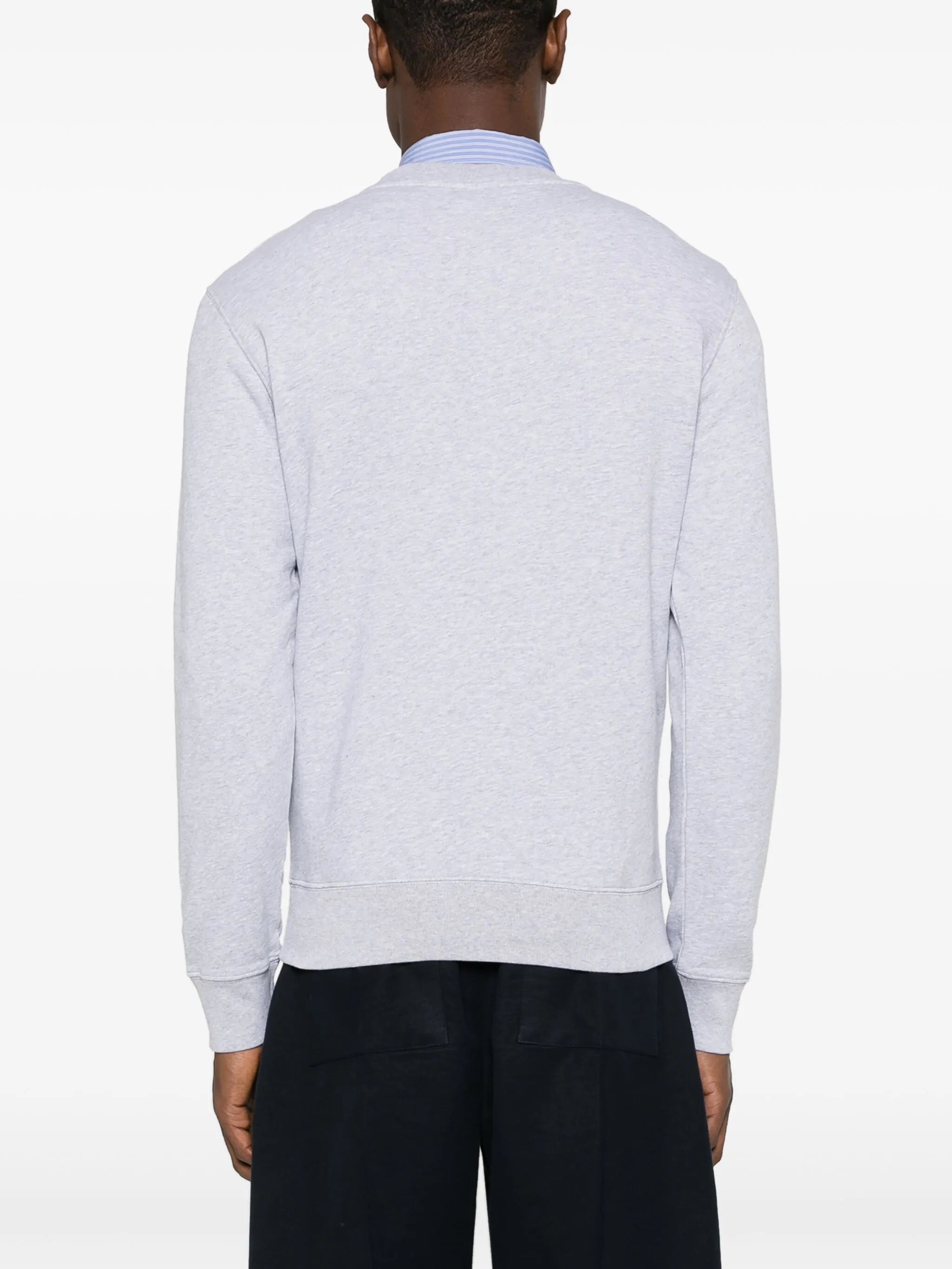 logo-appliqué jersey sweatshirt