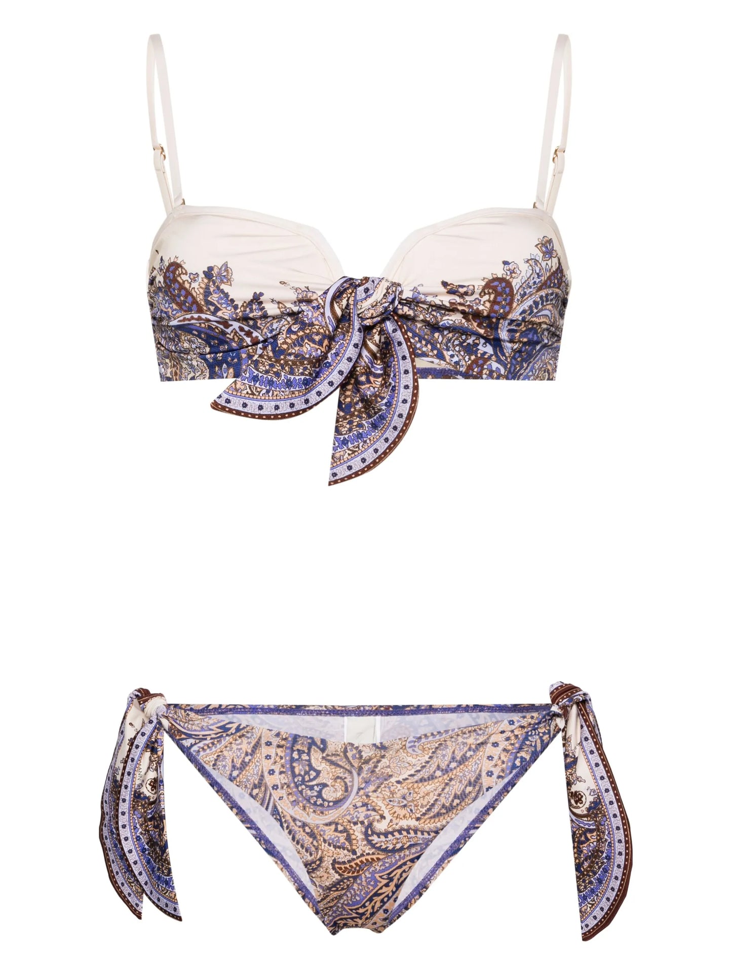 Ottie scarf-print bikini