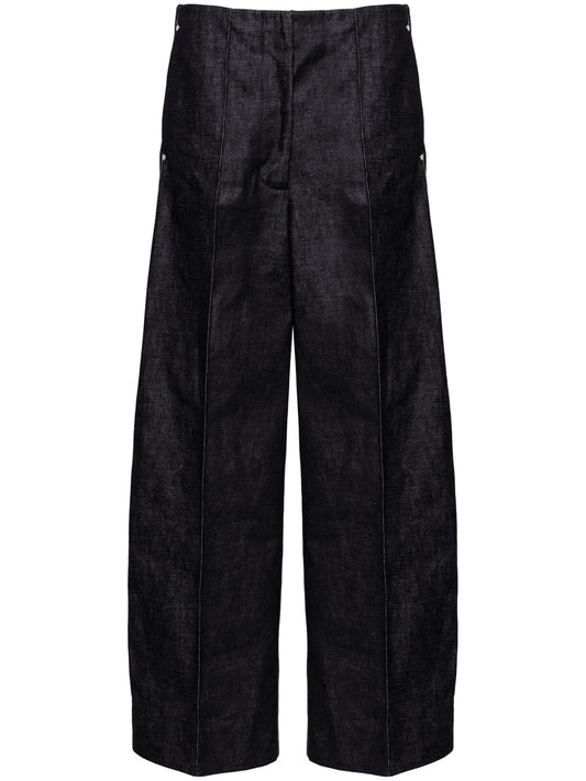 raised-seam jeans