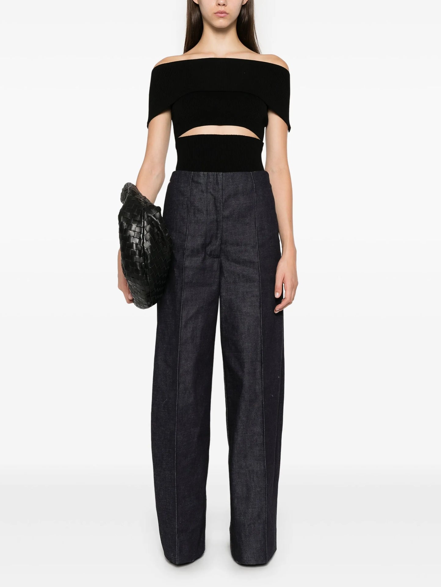 raised-seam jeans