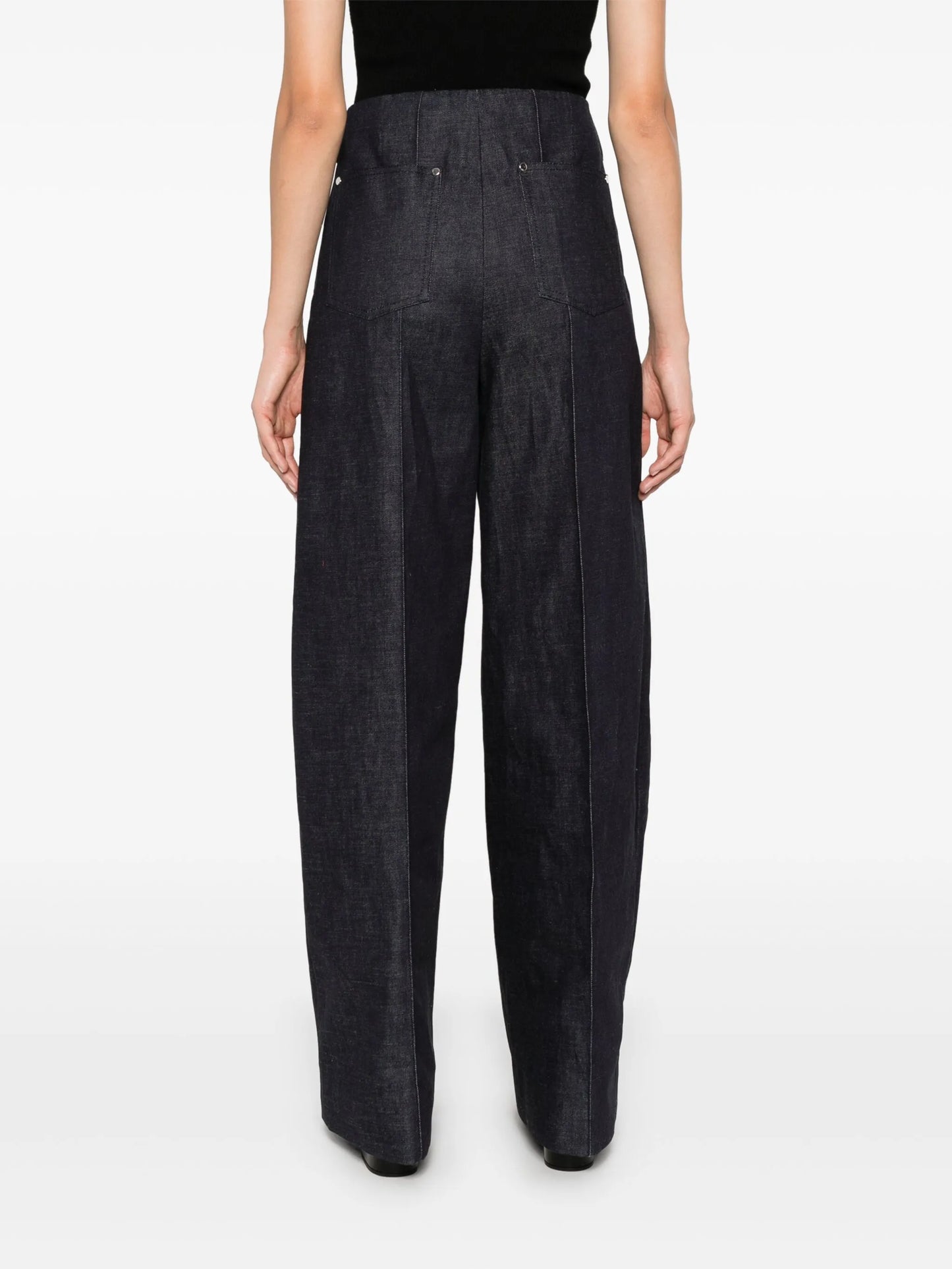 raised-seam jeans