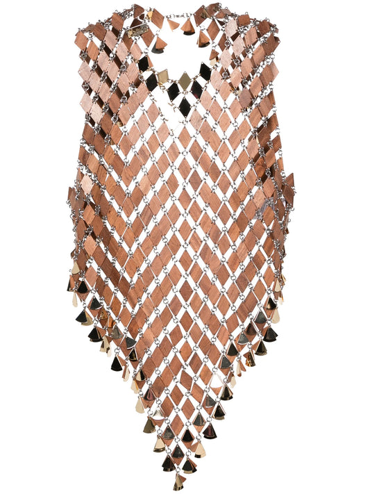chainmail handkerchief top