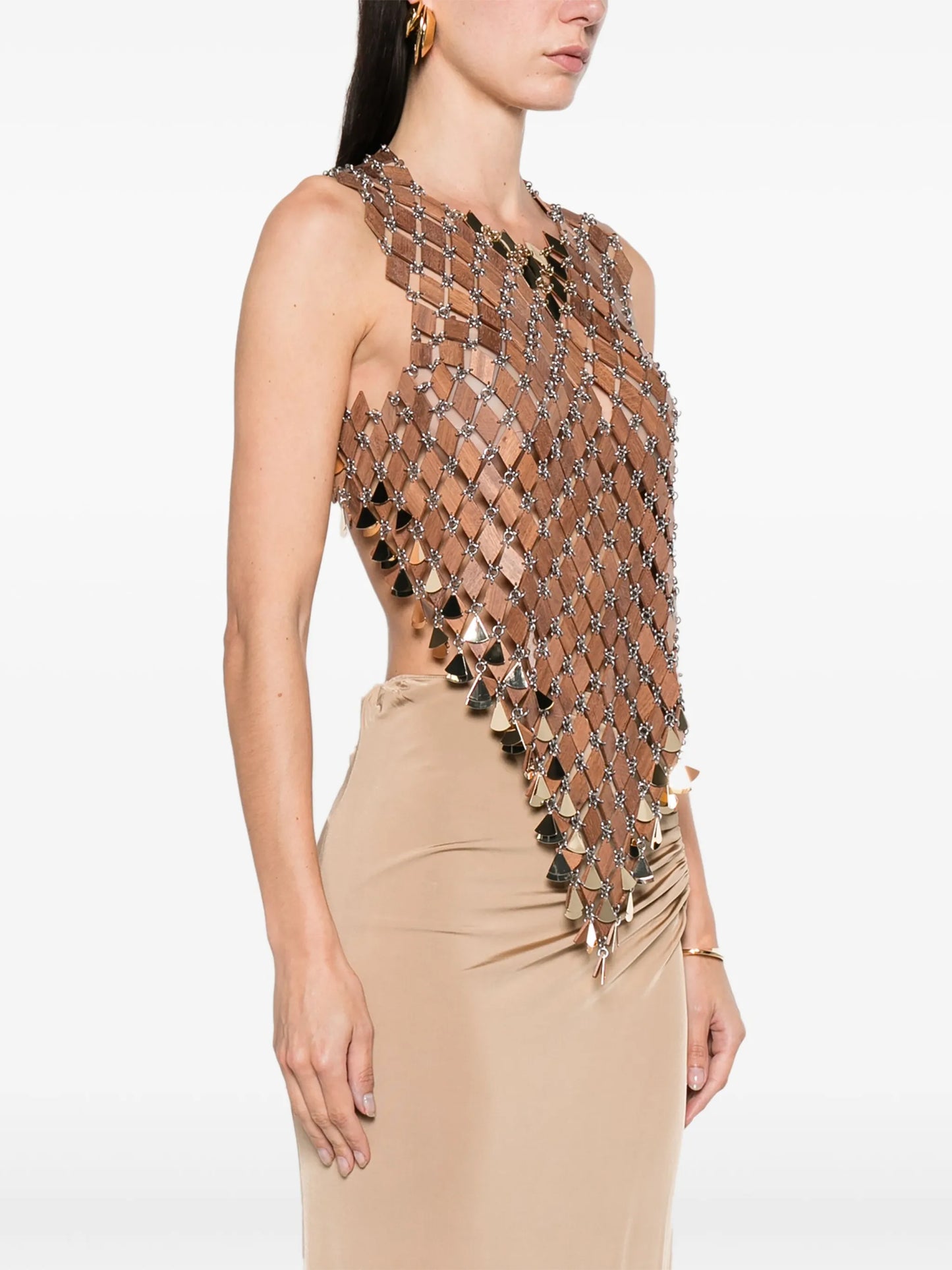 chainmail handkerchief top