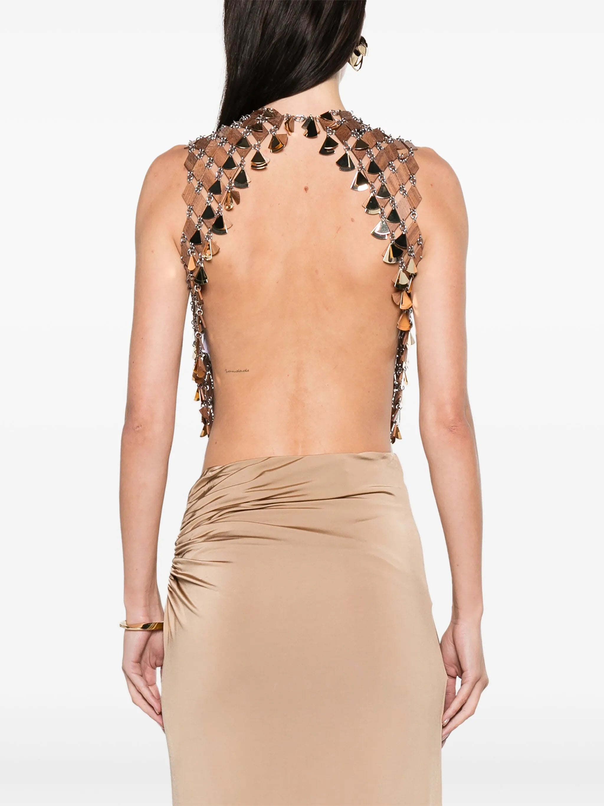 chainmail handkerchief top