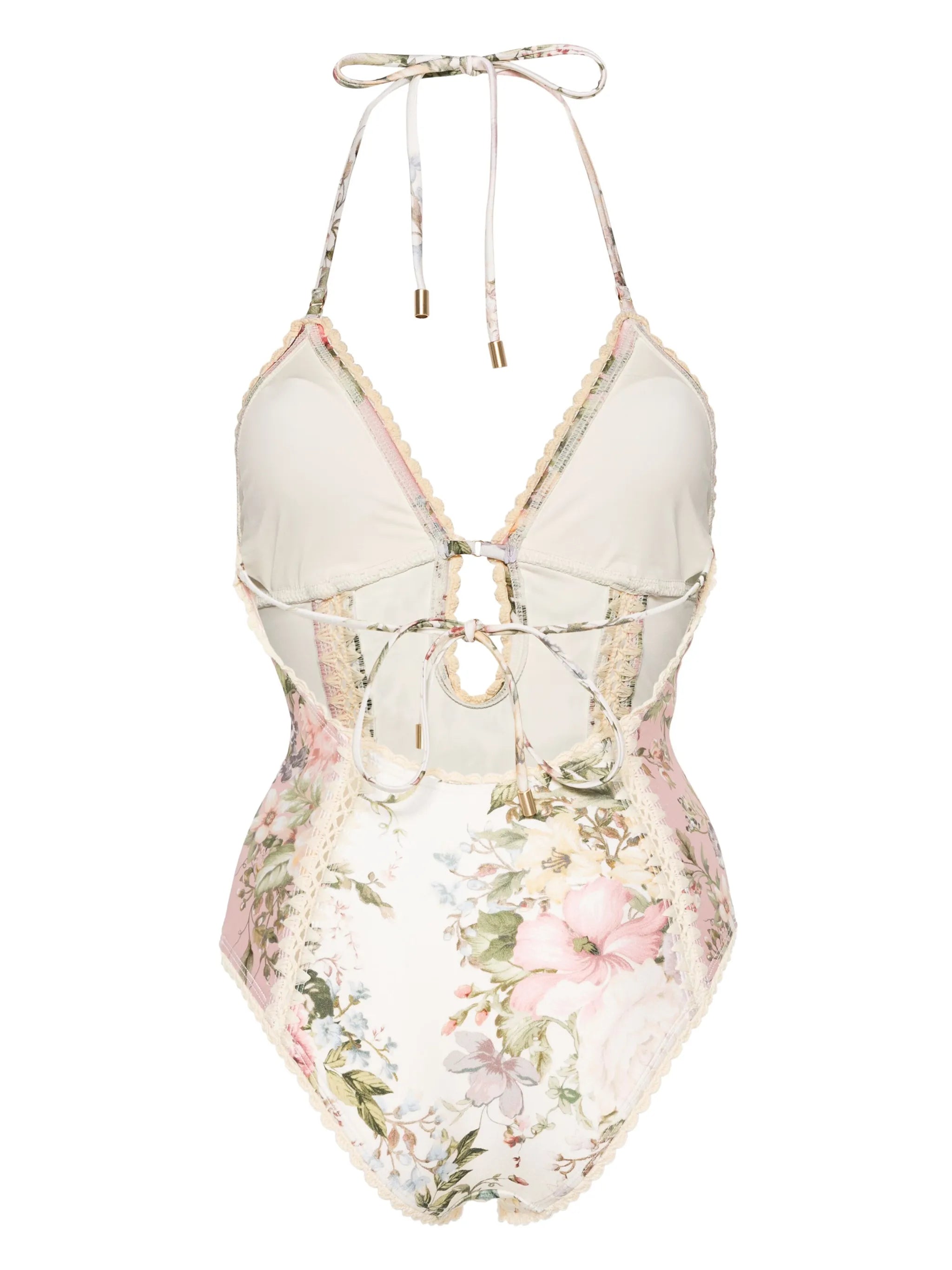 Waverly crochet-trim swimsuit