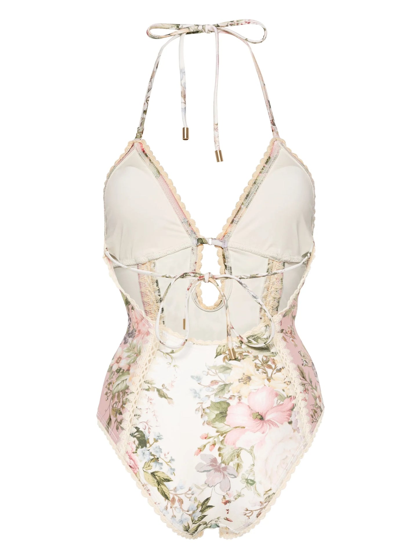 Waverly crochet-trim swimsuit