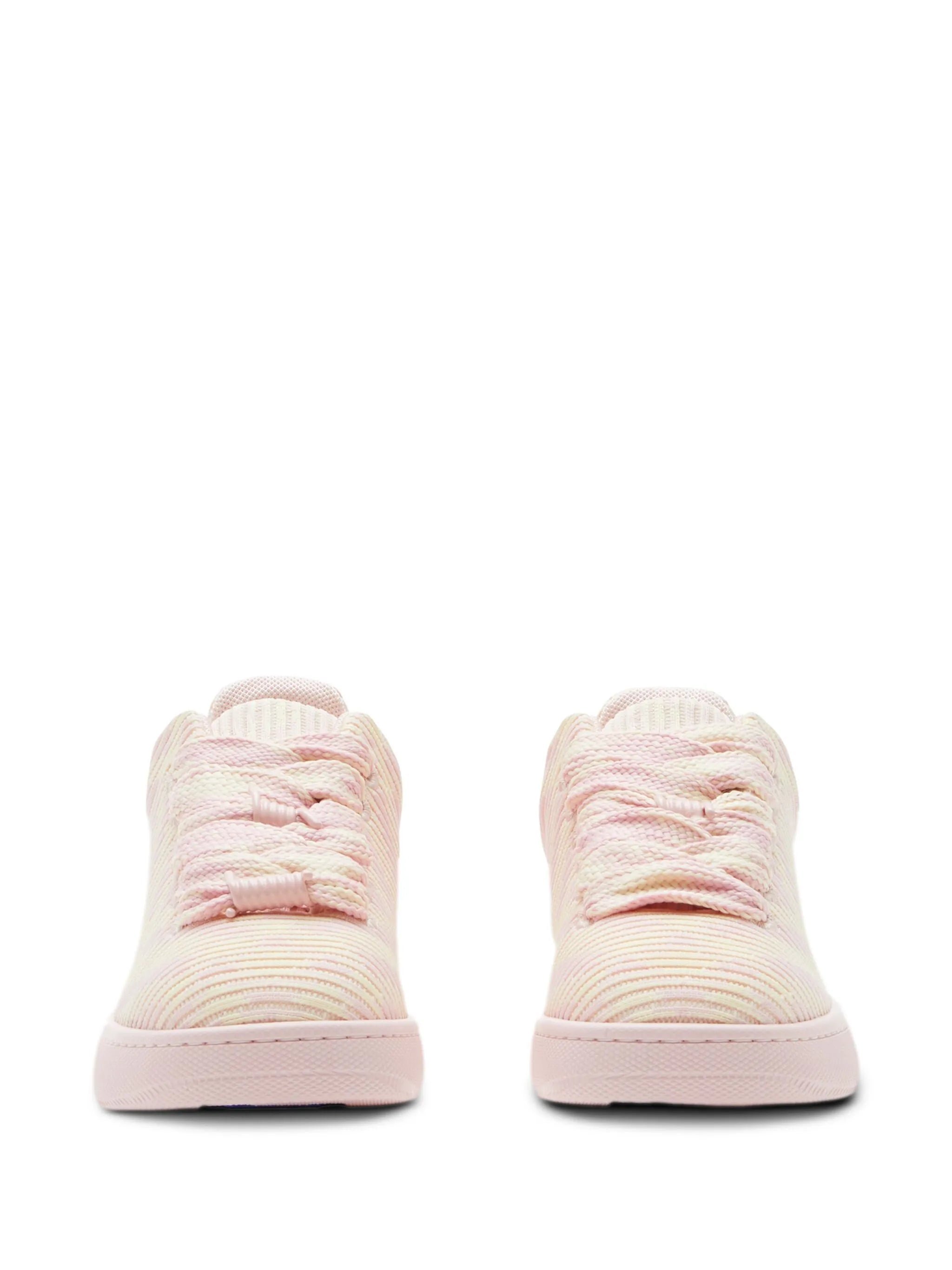 Box checked sneakers