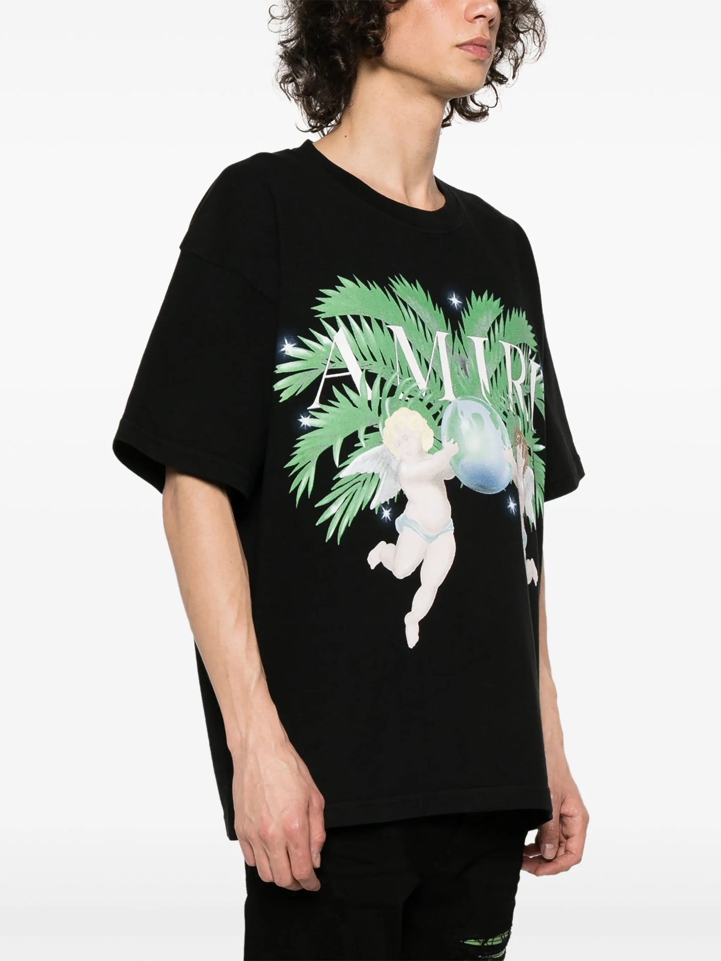 logo-print cotton T-shirt
