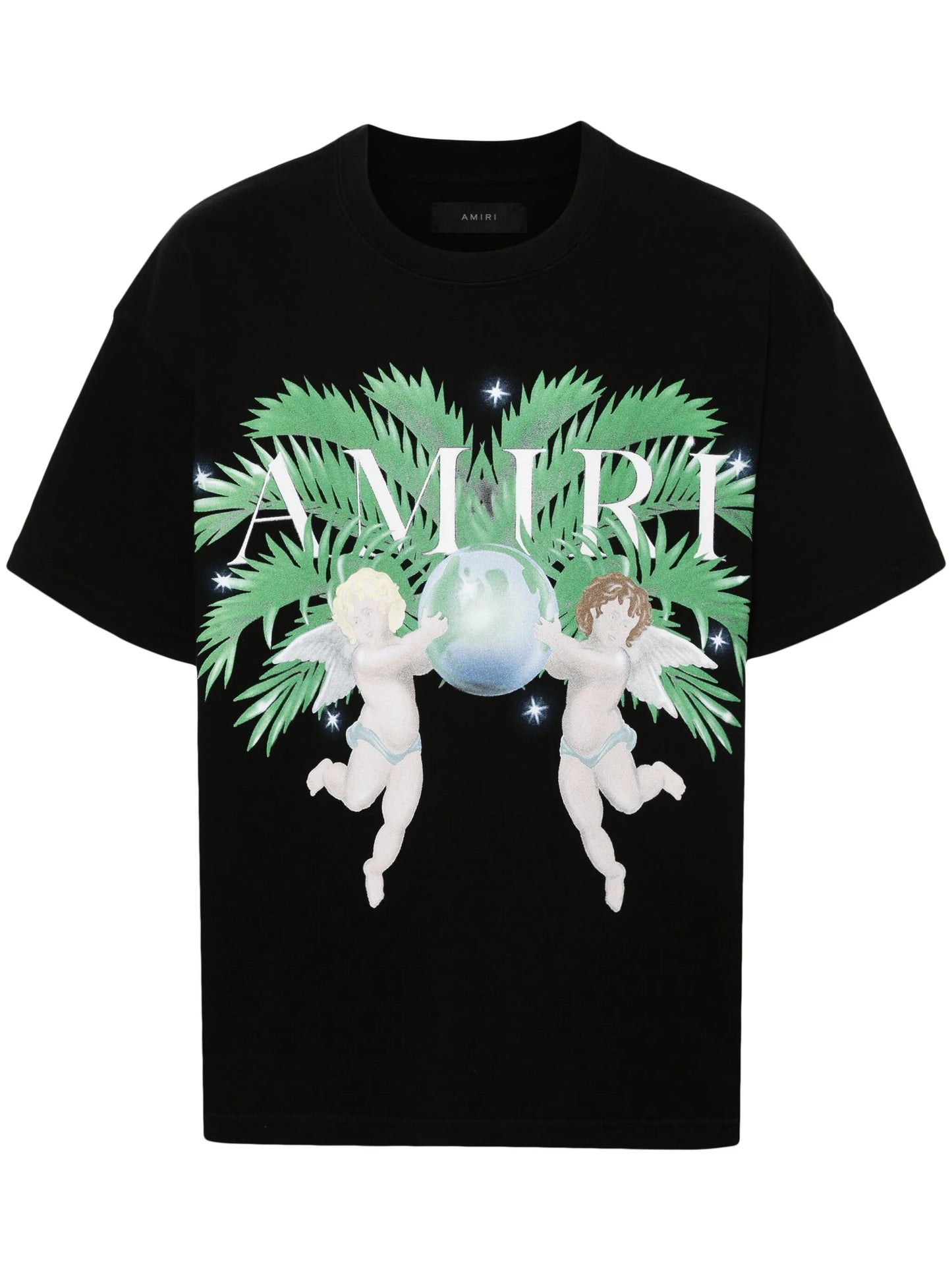 logo-print cotton T-shirt