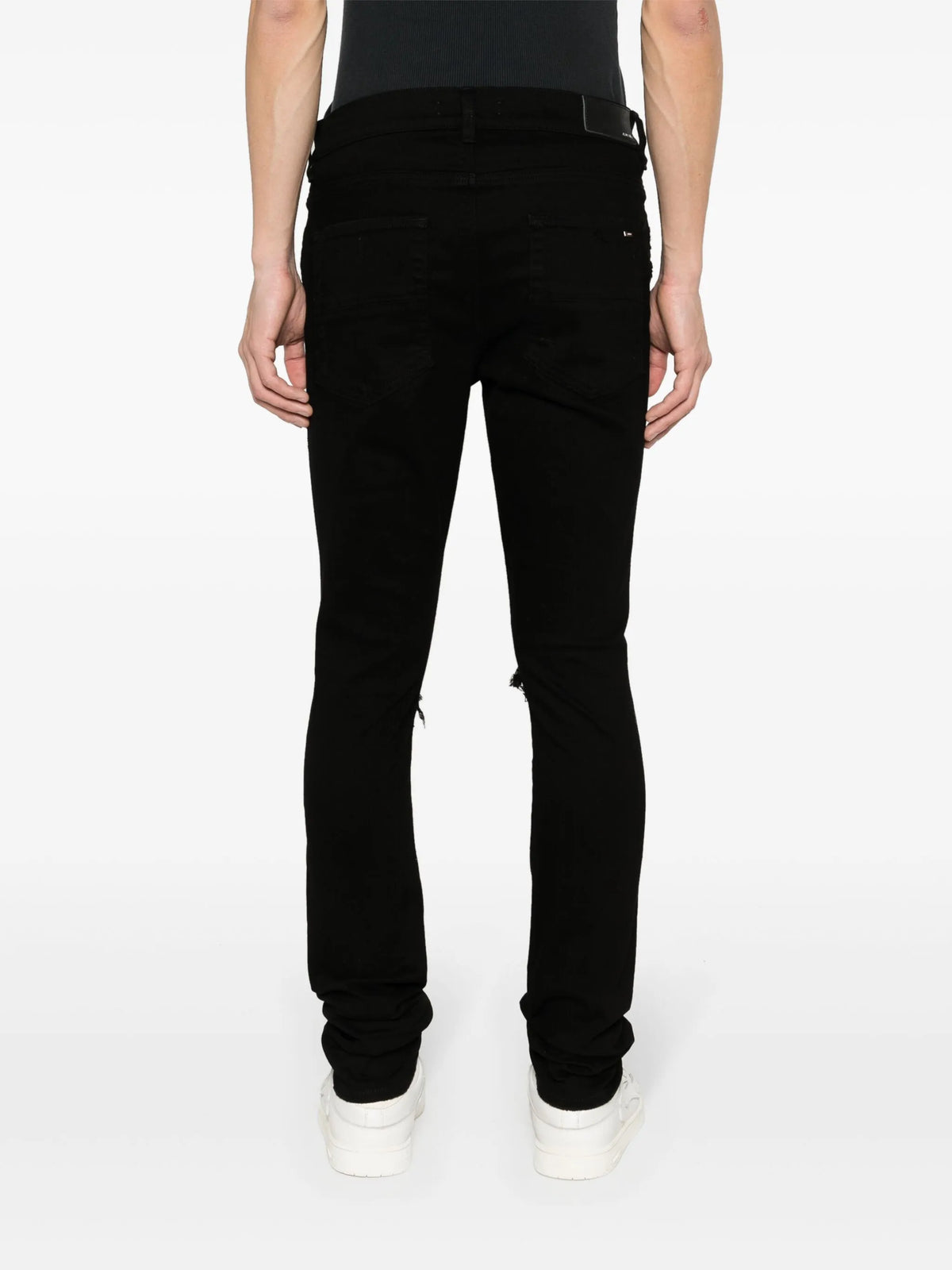 MX1 distressed skinny jeans