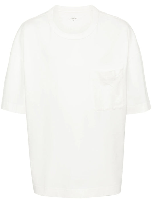 chest-pocket jersey T-shirt