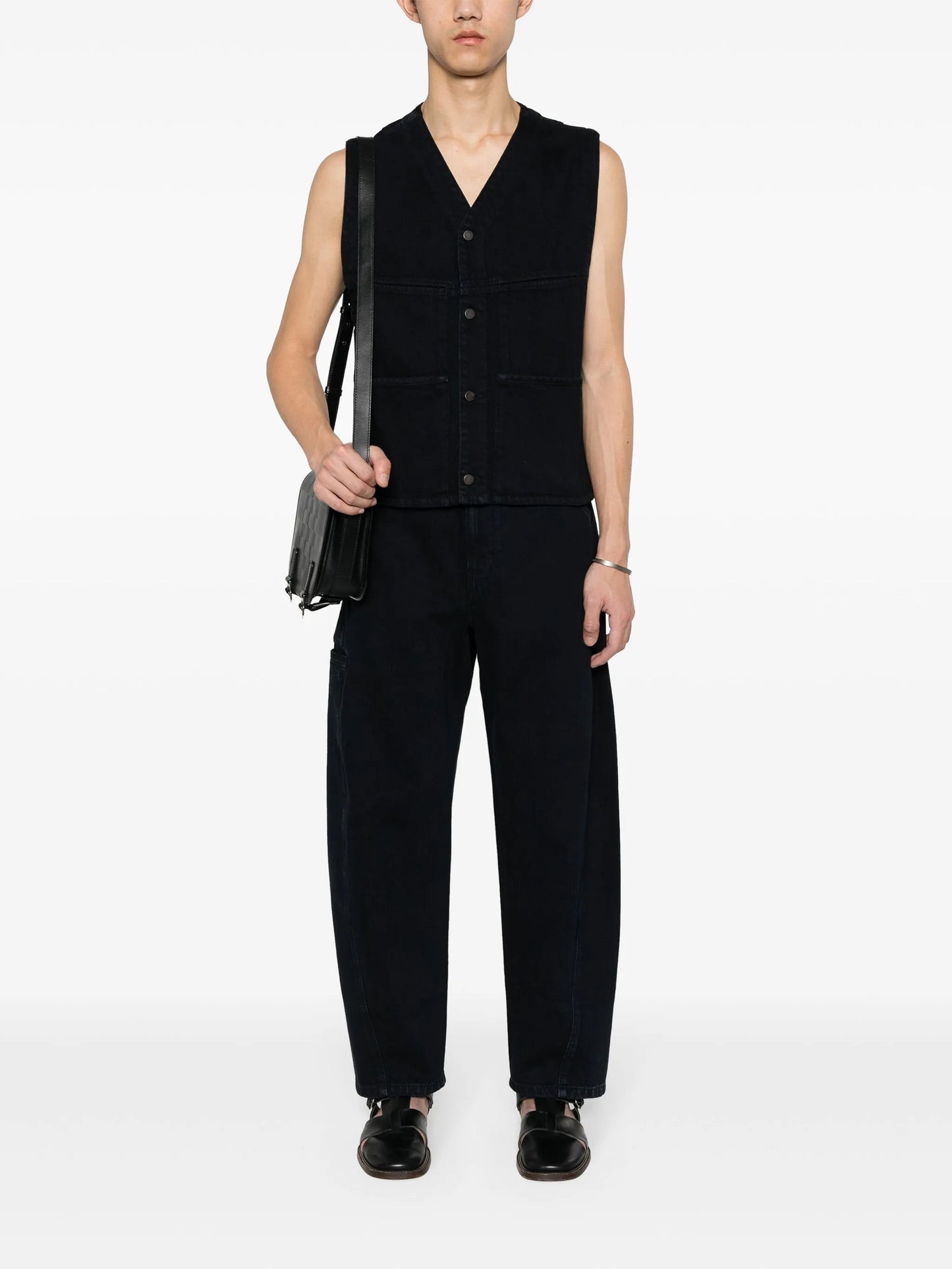 4 Pocket denim gilet