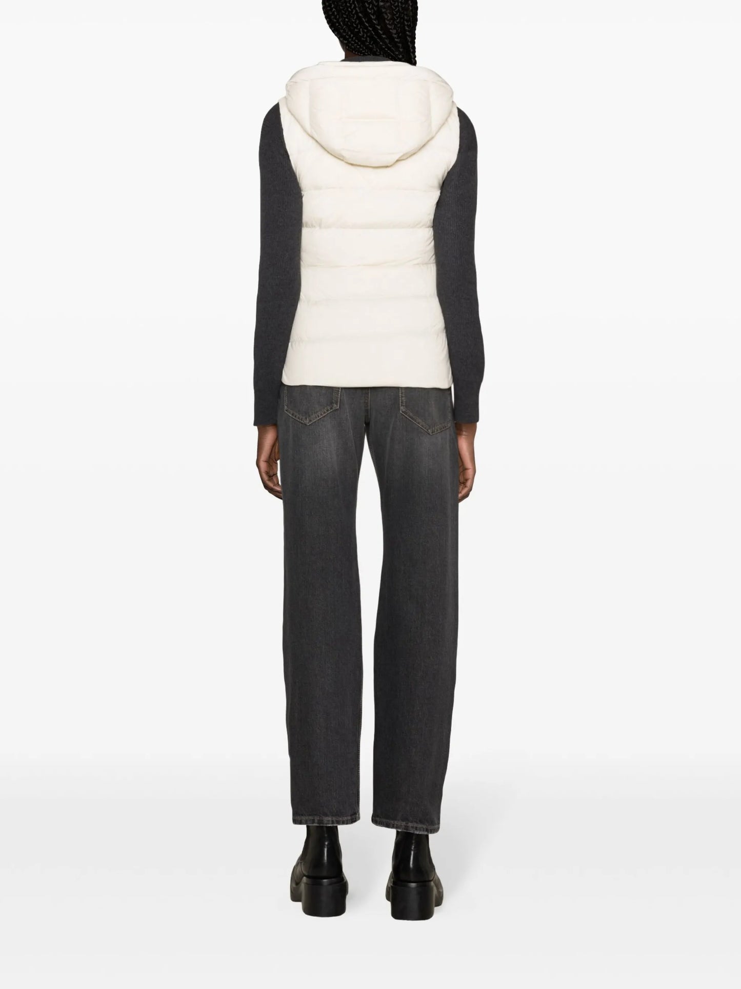 Clair hooded puffer gilet