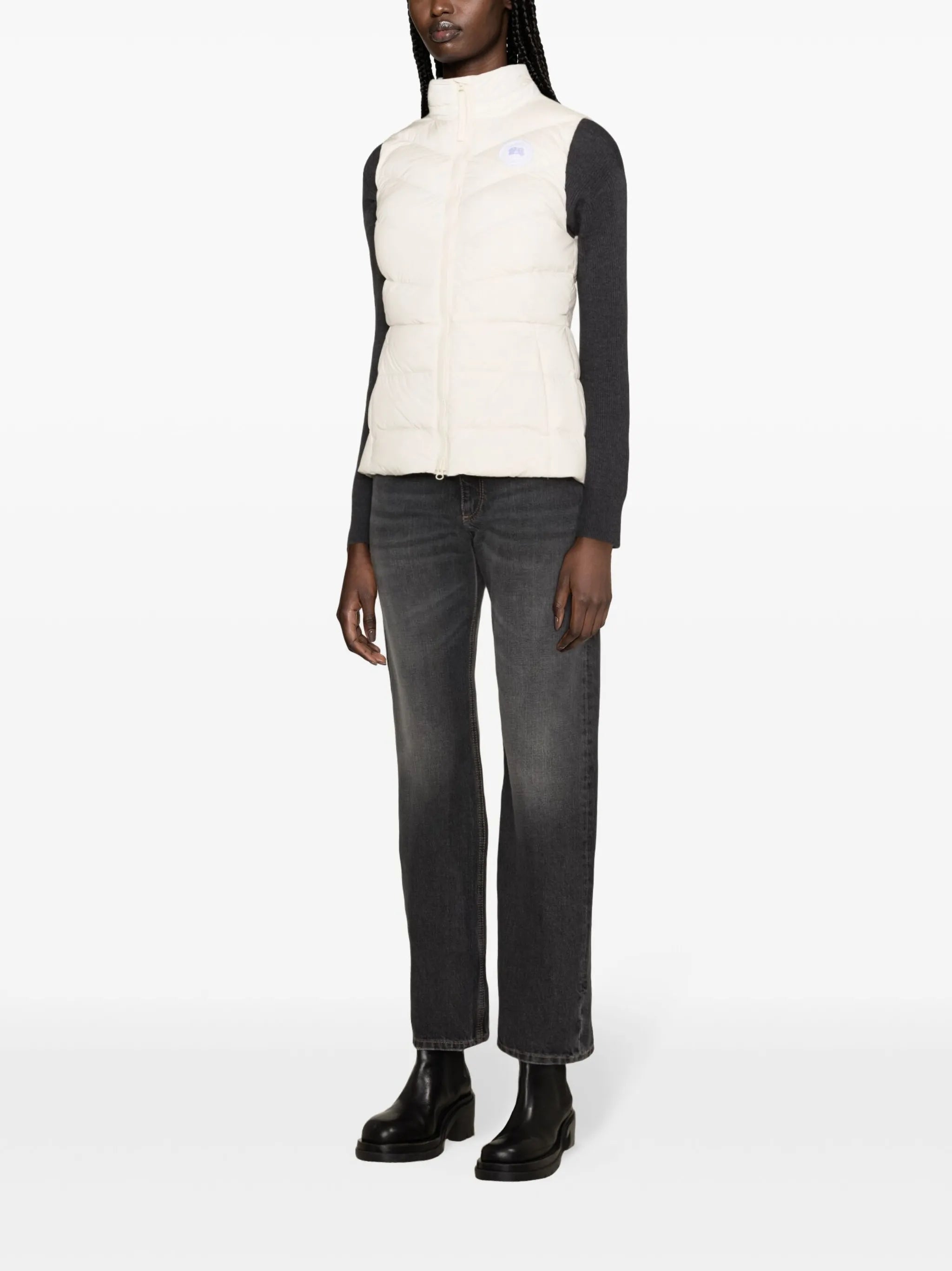 Clair hooded puffer gilet